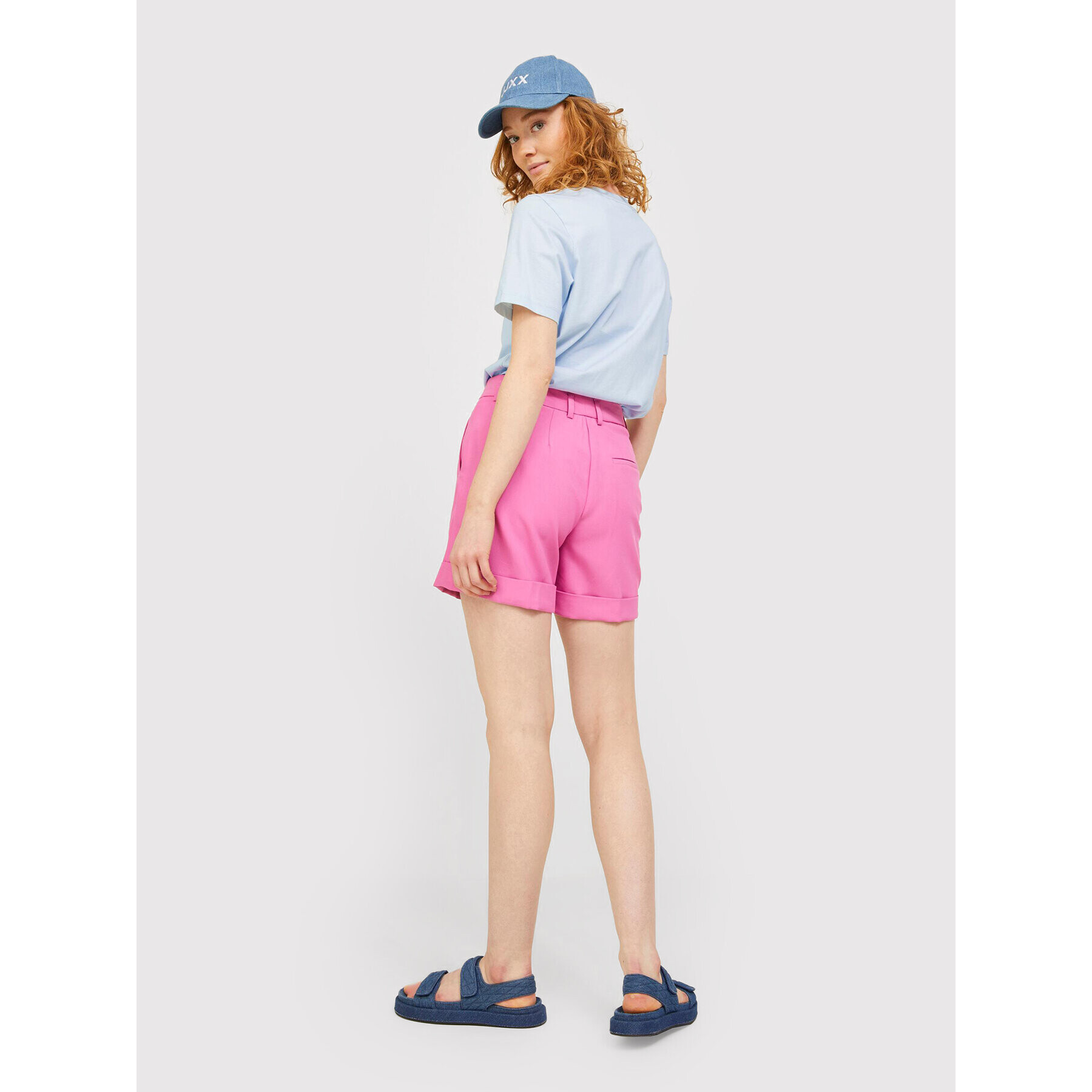 JJXX Тишърт Anna 12200182 Син Regular Fit - Pepit.bg