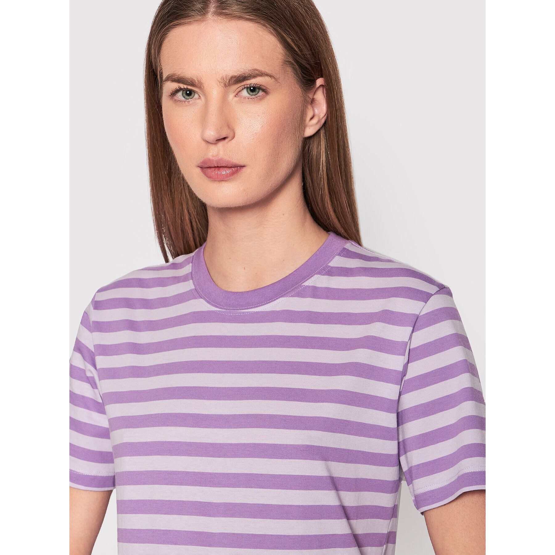 JJXX Тишърт Anna 12206644 Виолетов Regular Fit - Pepit.bg