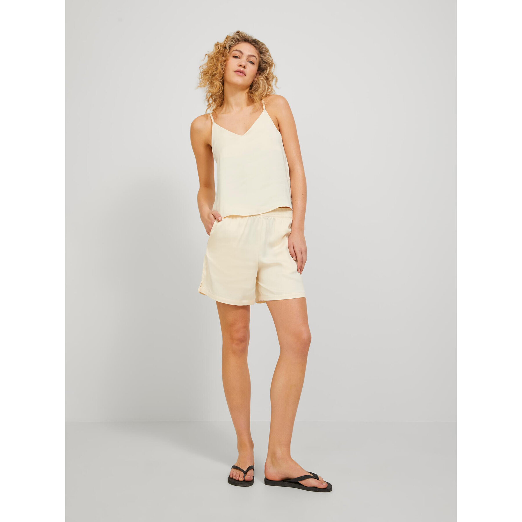 JJXX топ 12200163 Бежов Loose Fit - Pepit.bg