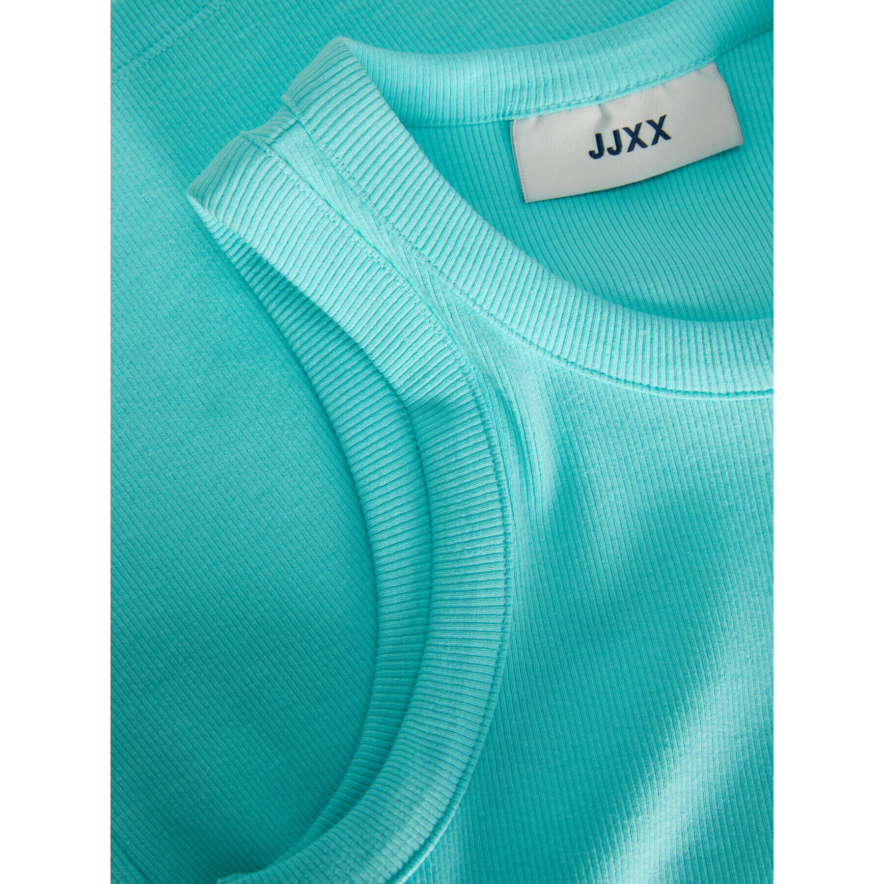 JJXX топ 12224661 Син Rib Fit - Pepit.bg