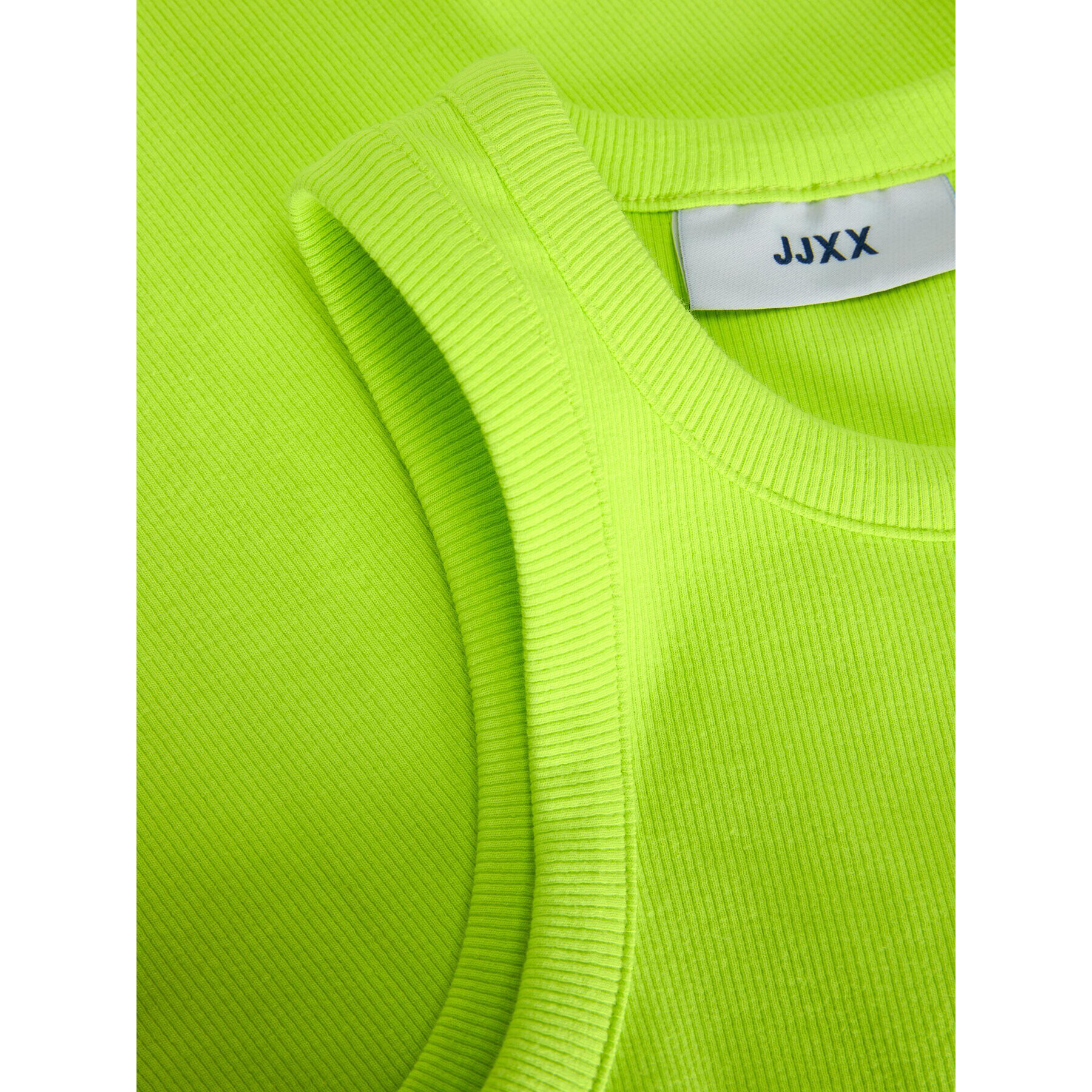 JJXX топ 12224661 Зелен Rib Fit - Pepit.bg