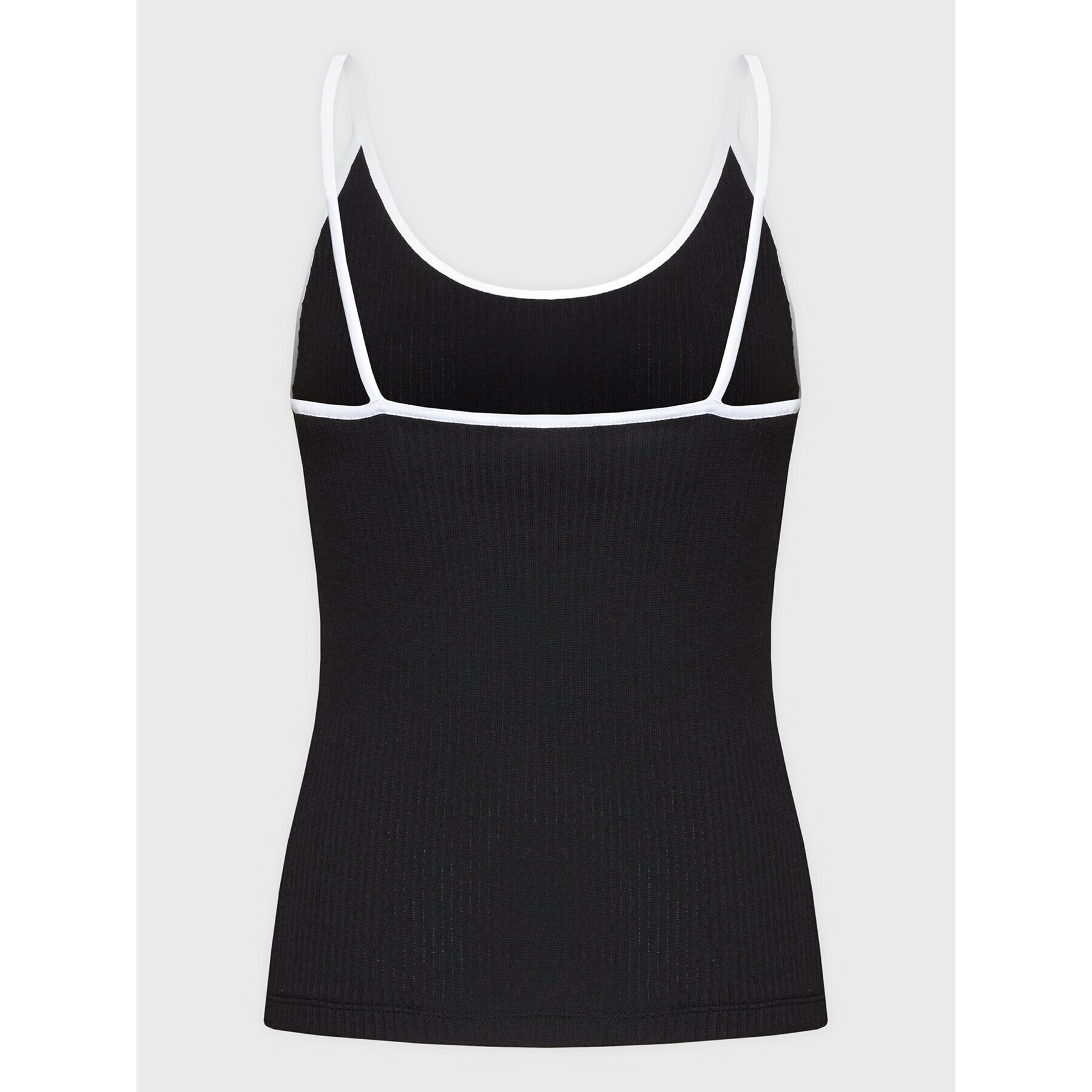 JJXX топ 12224665 Черен Rib Fit - Pepit.bg