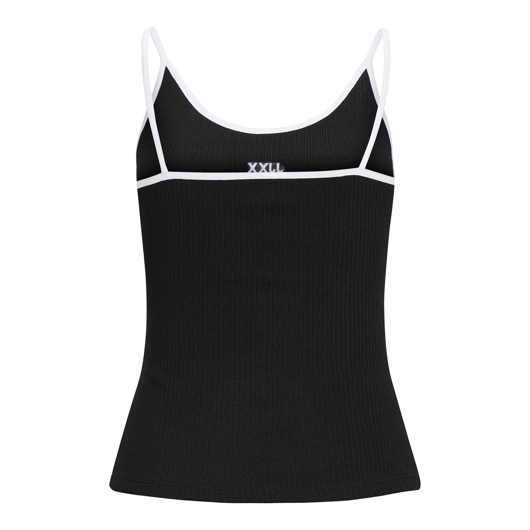 JJXX топ 12224665 Черен Rib Fit - Pepit.bg