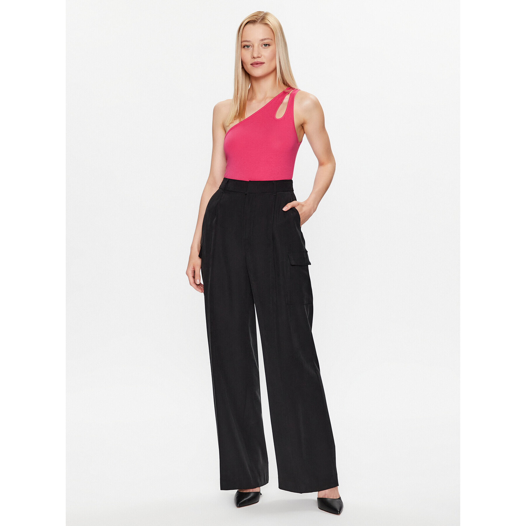 JJXX топ 12234651 Розов Stretch Fit - Pepit.bg