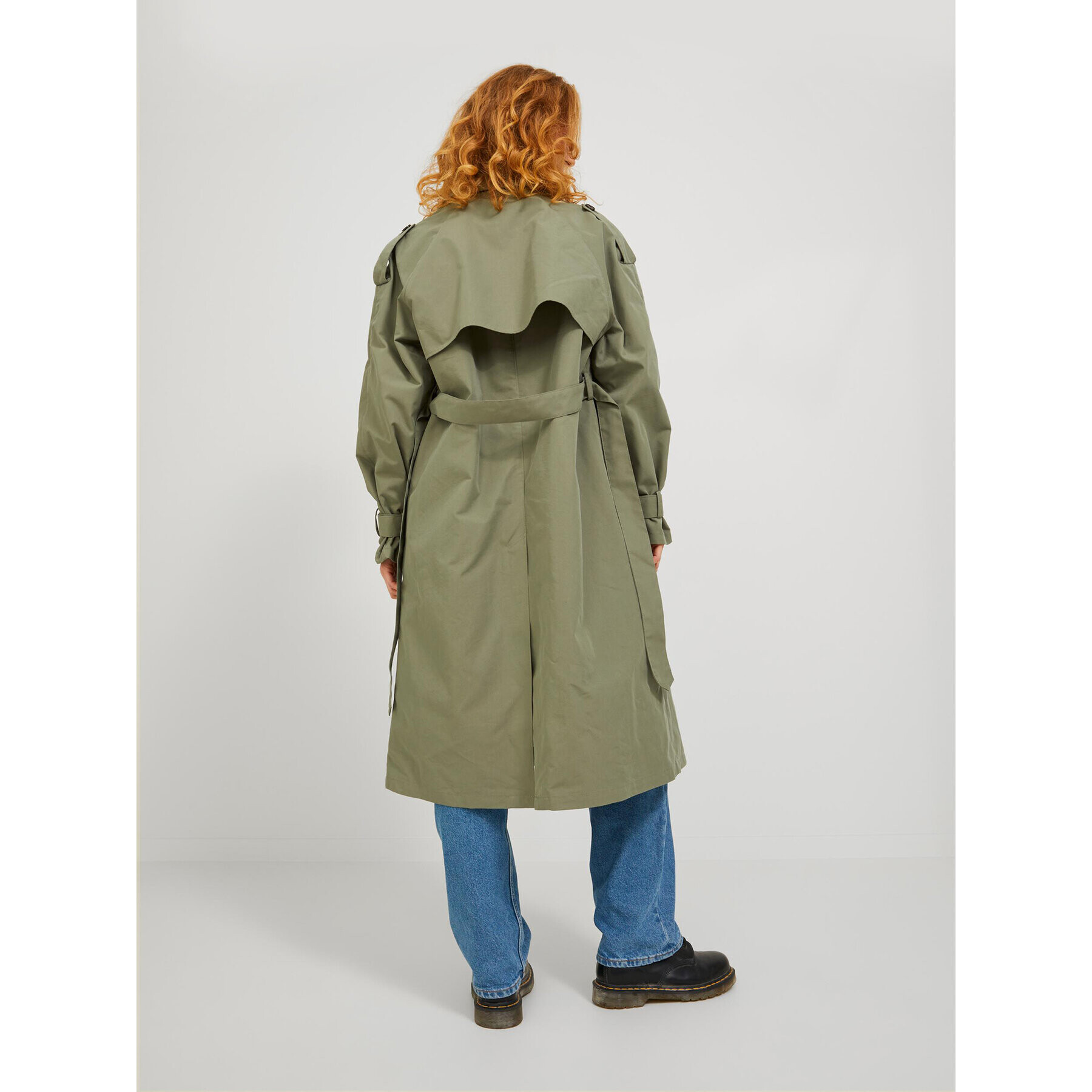 JJXX Тренч Choice 12201653 Зелен Regular Fit - Pepit.bg