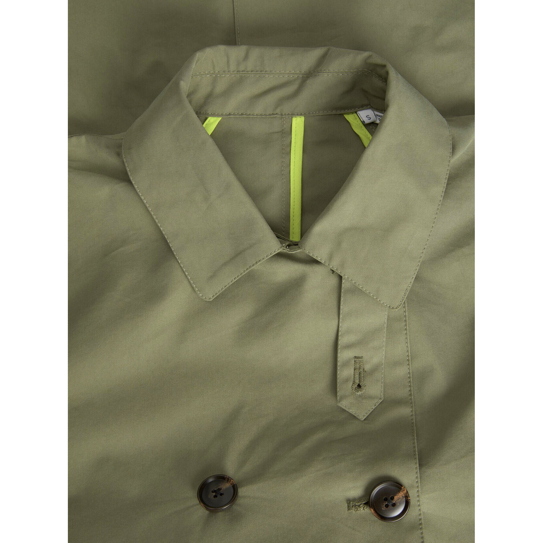 JJXX Тренч Choice 12201653 Зелен Regular Fit - Pepit.bg
