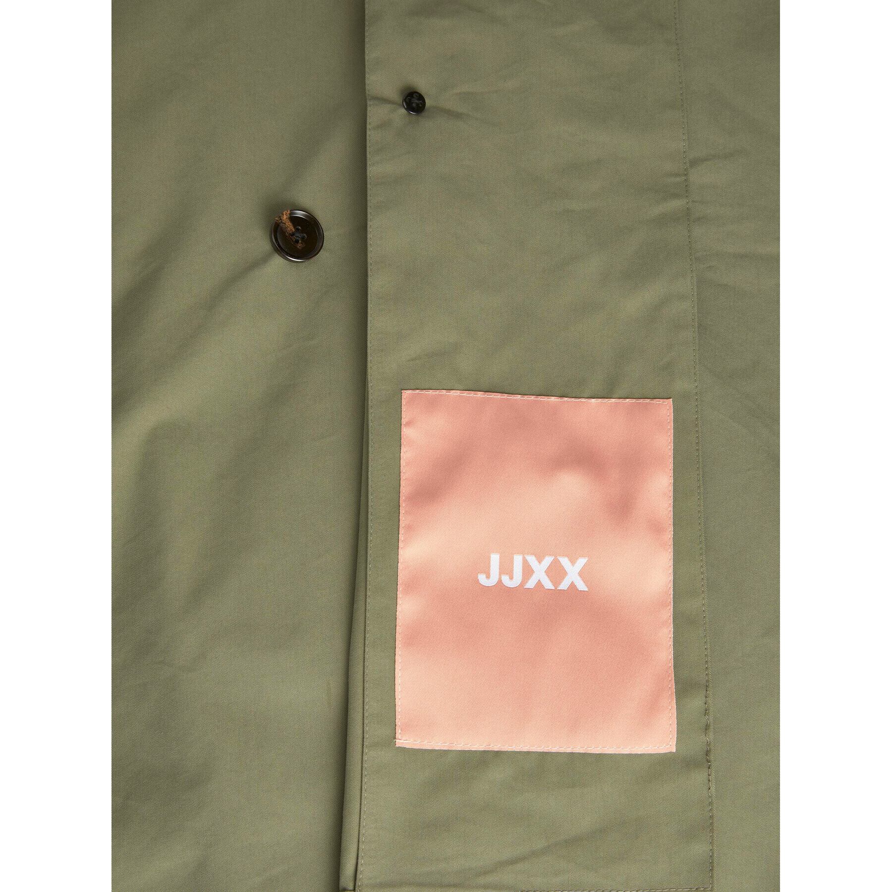 JJXX Тренч Choice 12201653 Зелен Regular Fit - Pepit.bg