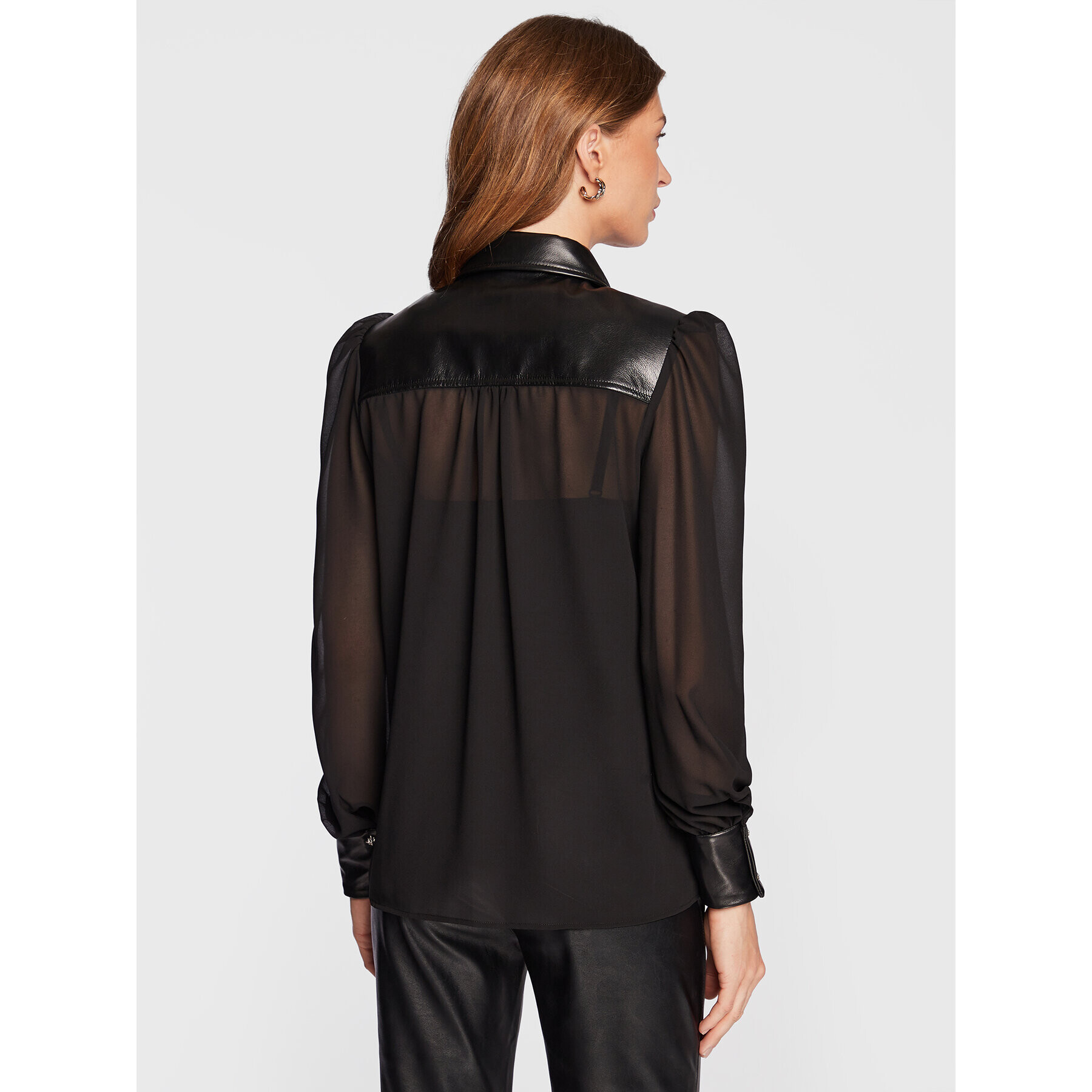 John Richmond Блуза Camicia RWA22207CA Черен Regular Fit - Pepit.bg