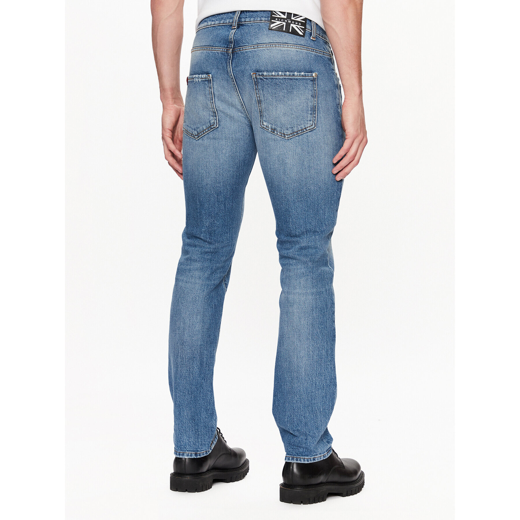 John Richmond Дънки RMP23146JE Син Skinny Fit - Pepit.bg