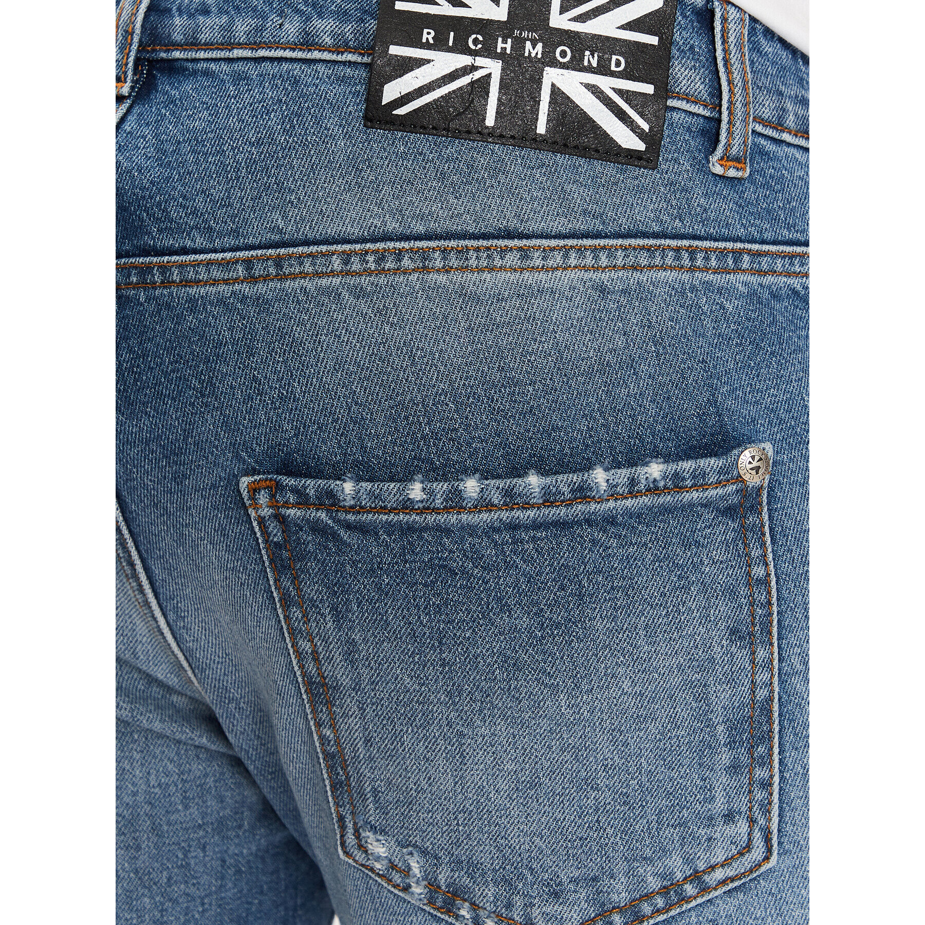 John Richmond Дънки RMP23146JE Син Skinny Fit - Pepit.bg