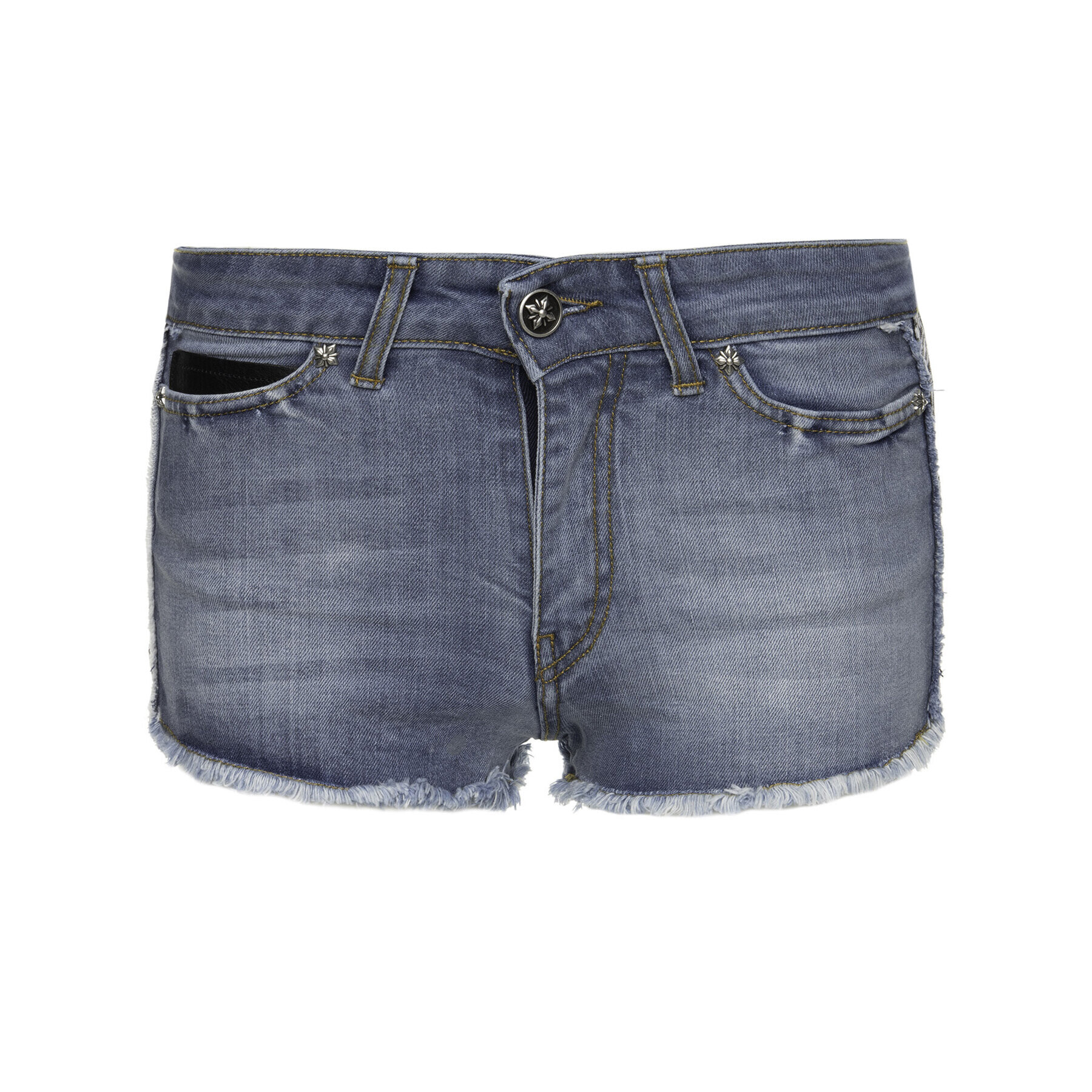 John Richmond Дънкови шорти Carbon RWP19276SH Син Slim Fit - Pepit.bg