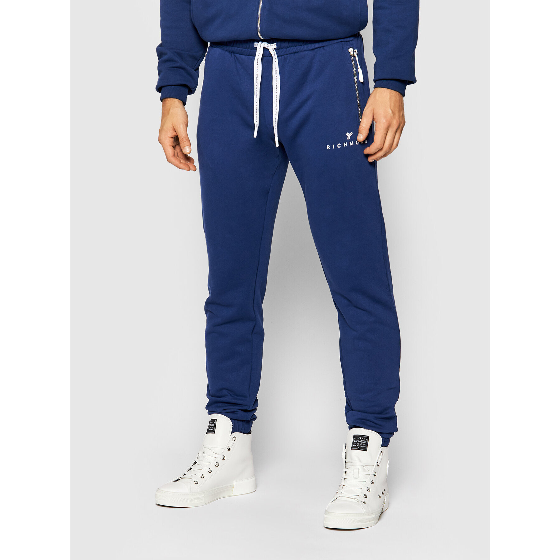 John Richmond Долнище анцуг Miod UMA21008PA Тъмносин Regular Fit - Pepit.bg