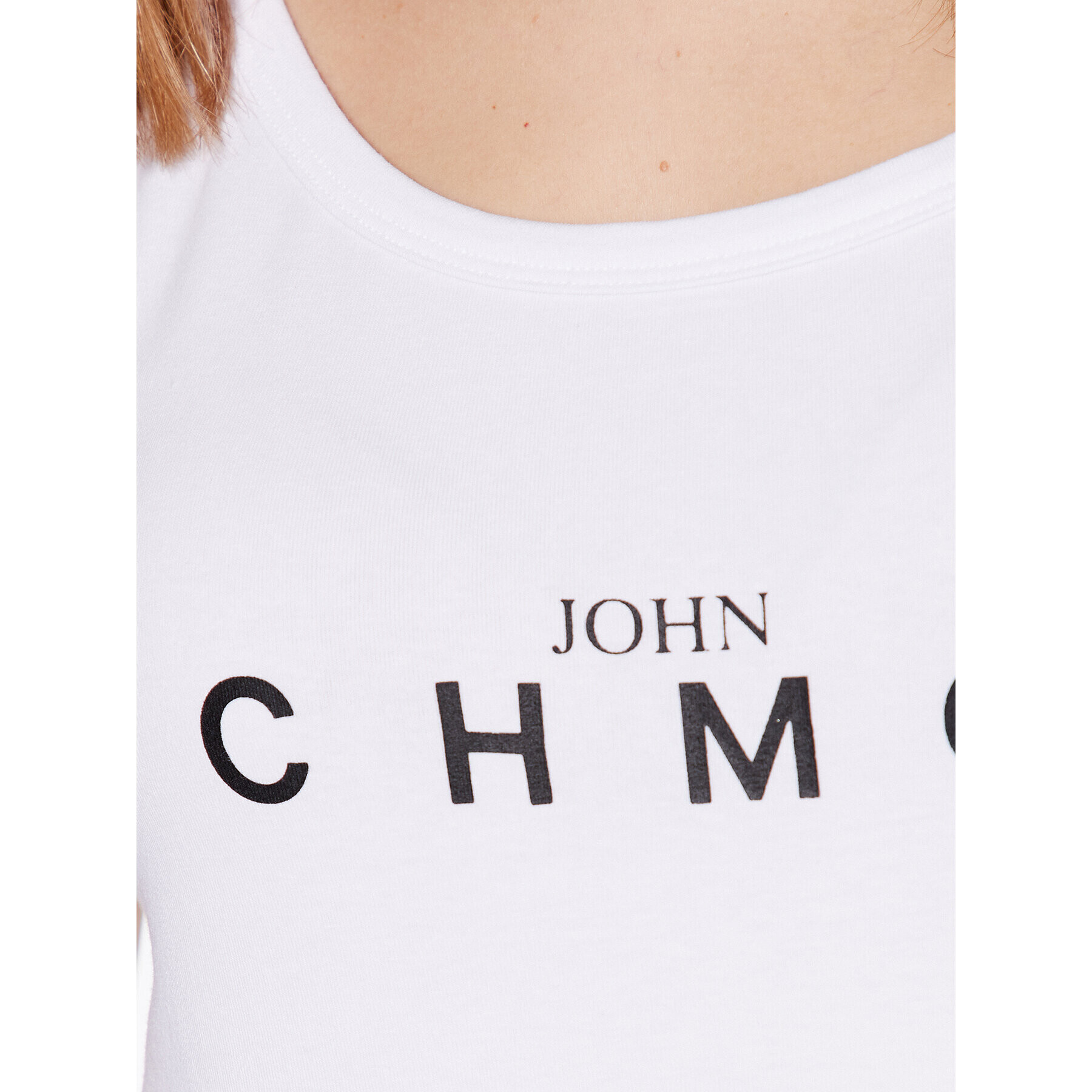 John Richmond Ежедневна рокля UWP23155VE Бял Modern Fit - Pepit.bg