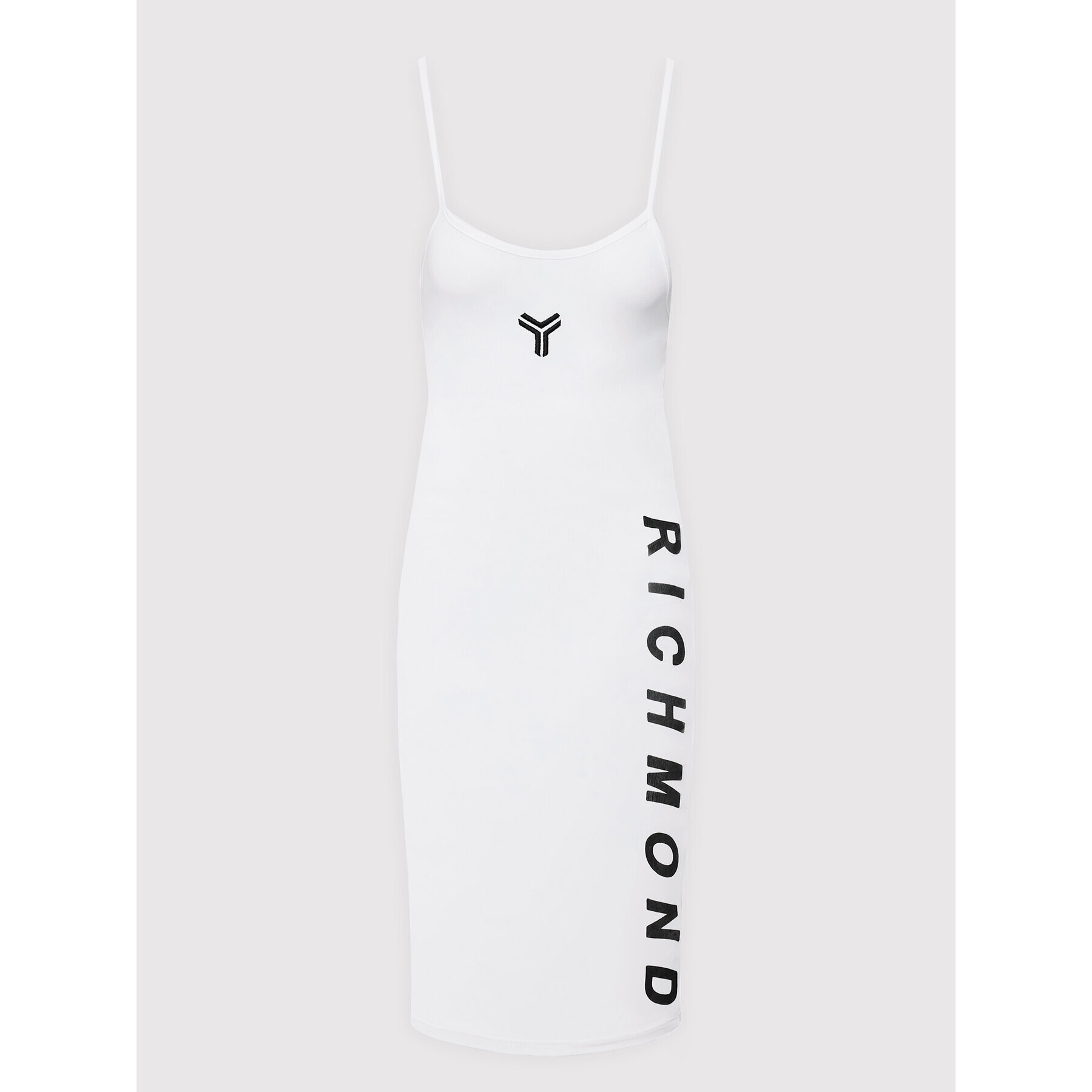 John Richmond Лятна рокля UWP22028VE Бял Slim Fit - Pepit.bg