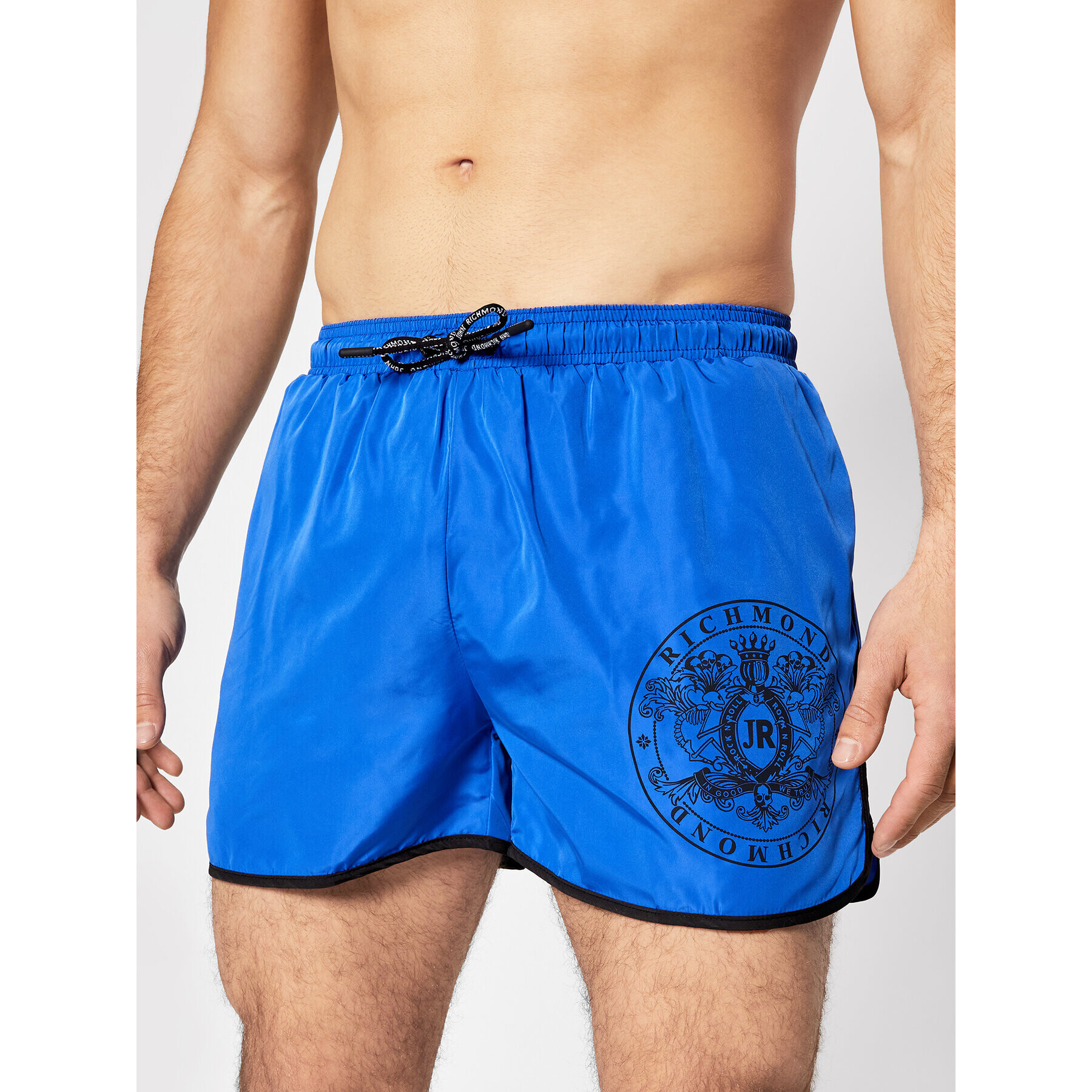 John Richmond Плувни шорти Madley UMP21128CO Син Regular Fit - Pepit.bg