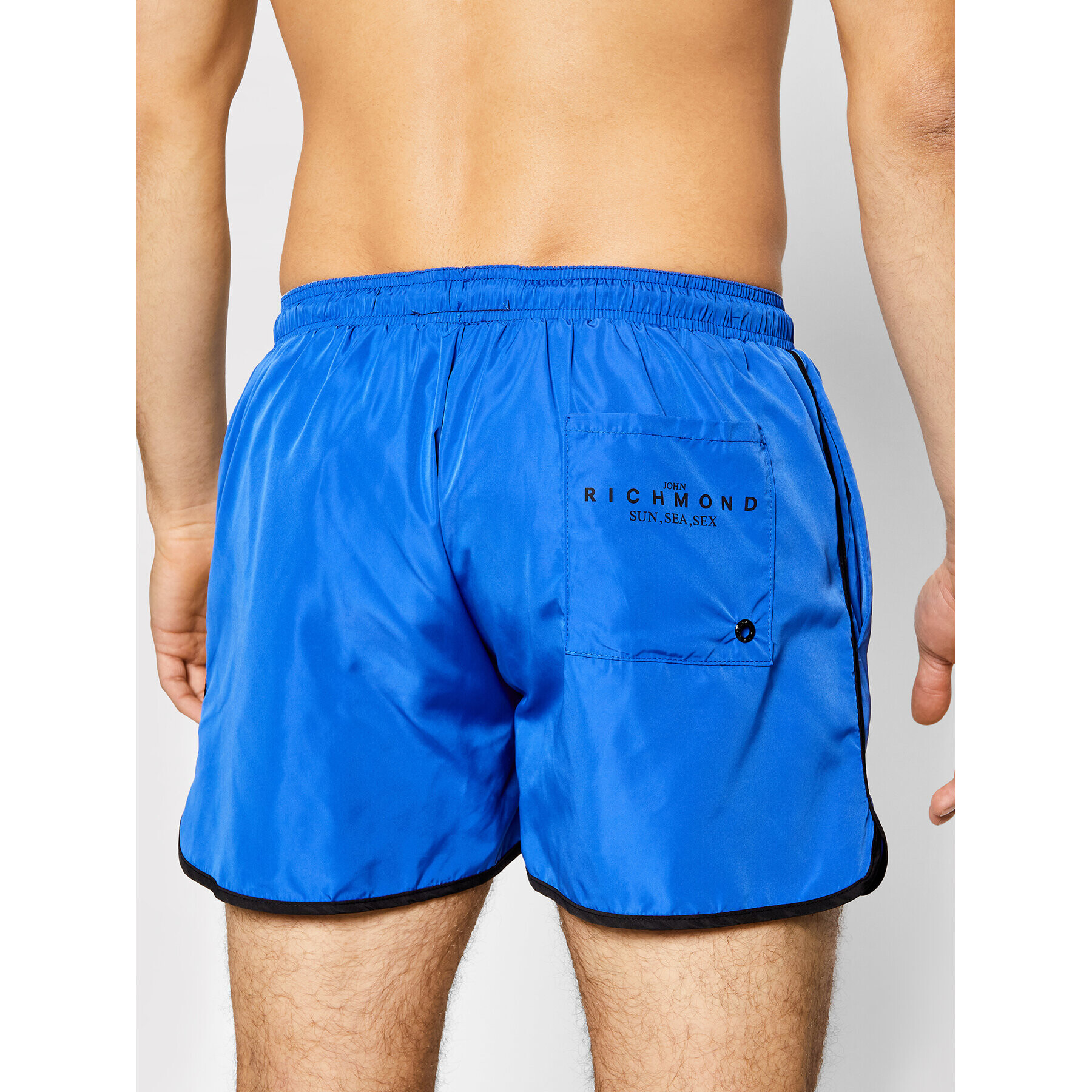 John Richmond Плувни шорти Madley UMP21128CO Син Regular Fit - Pepit.bg