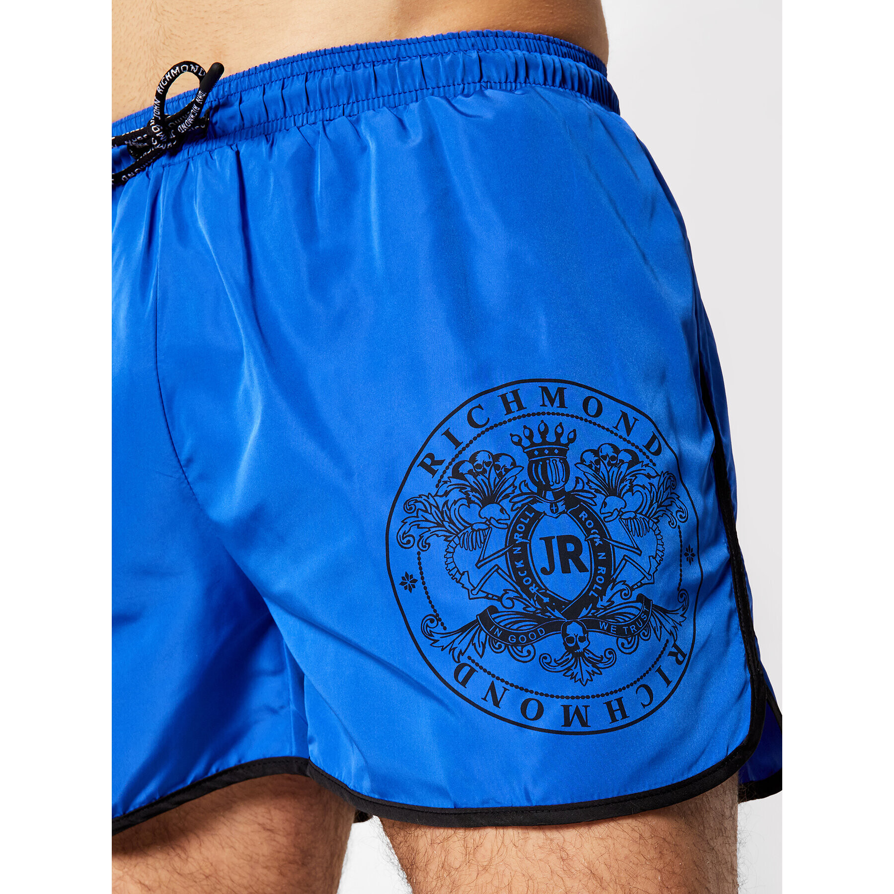 John Richmond Плувни шорти Madley UMP21128CO Син Regular Fit - Pepit.bg