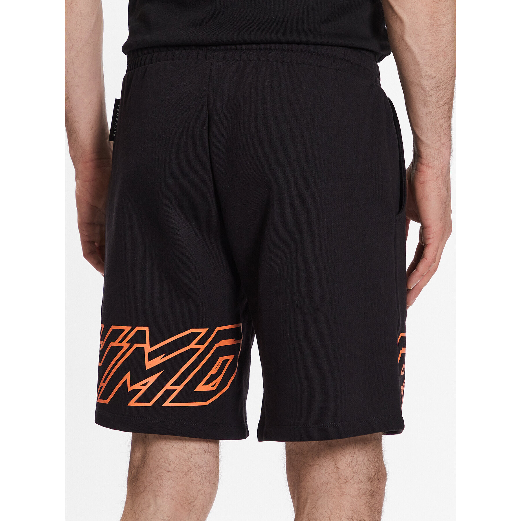 John Richmond Спортни шорти UMP23012BE Черен Regular Fit - Pepit.bg