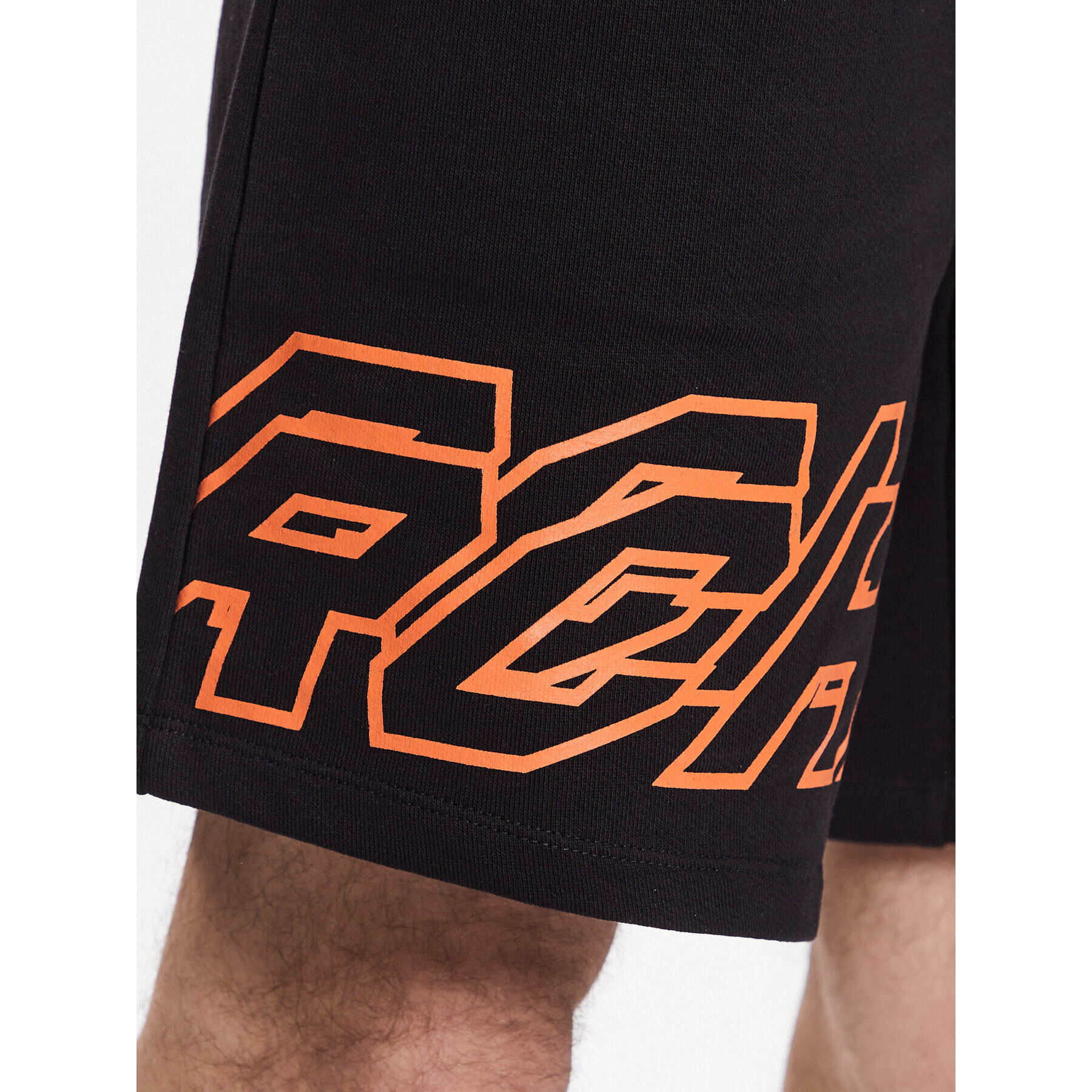 John Richmond Спортни шорти UMP23012BE Черен Regular Fit - Pepit.bg