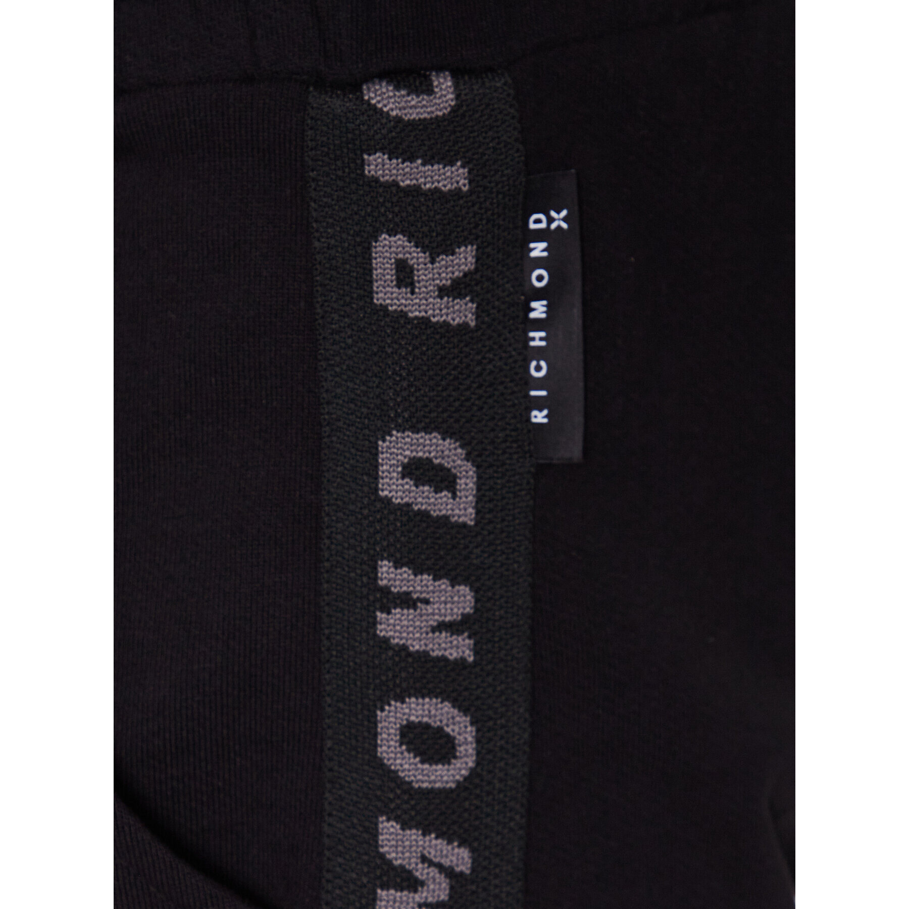 John Richmond Спортни шорти UMP23037BE Черен Regular Fit - Pepit.bg