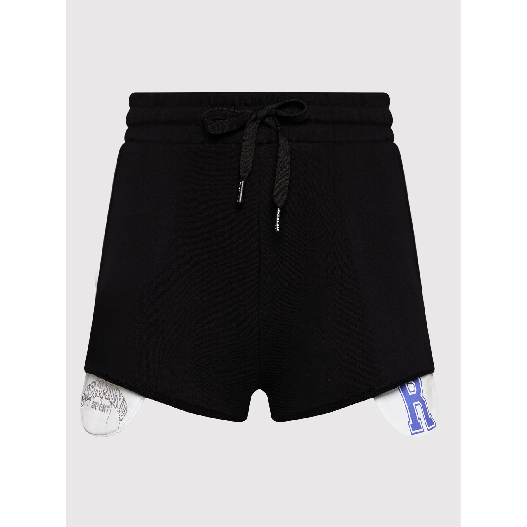 John Richmond Спортни шорти UWP22068SH Черен Regular Fit - Pepit.bg