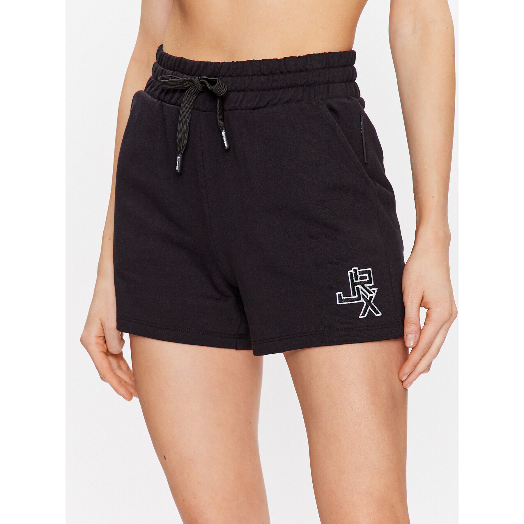 John Richmond Спортни шорти UWP23080SH Черен Modern Fit - Pepit.bg