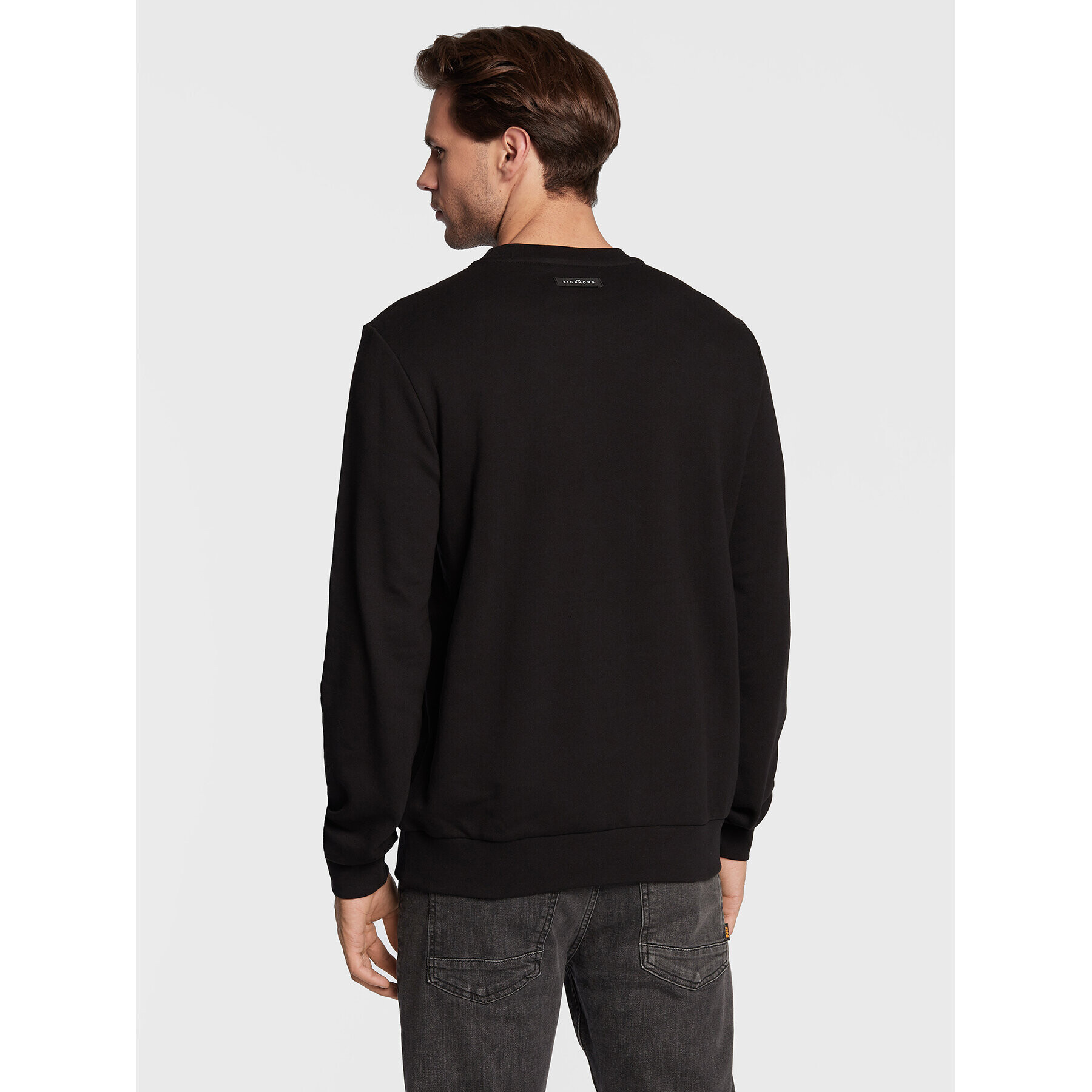 John Richmond Суитшърт RMA22071FE Черен Regular Fit - Pepit.bg