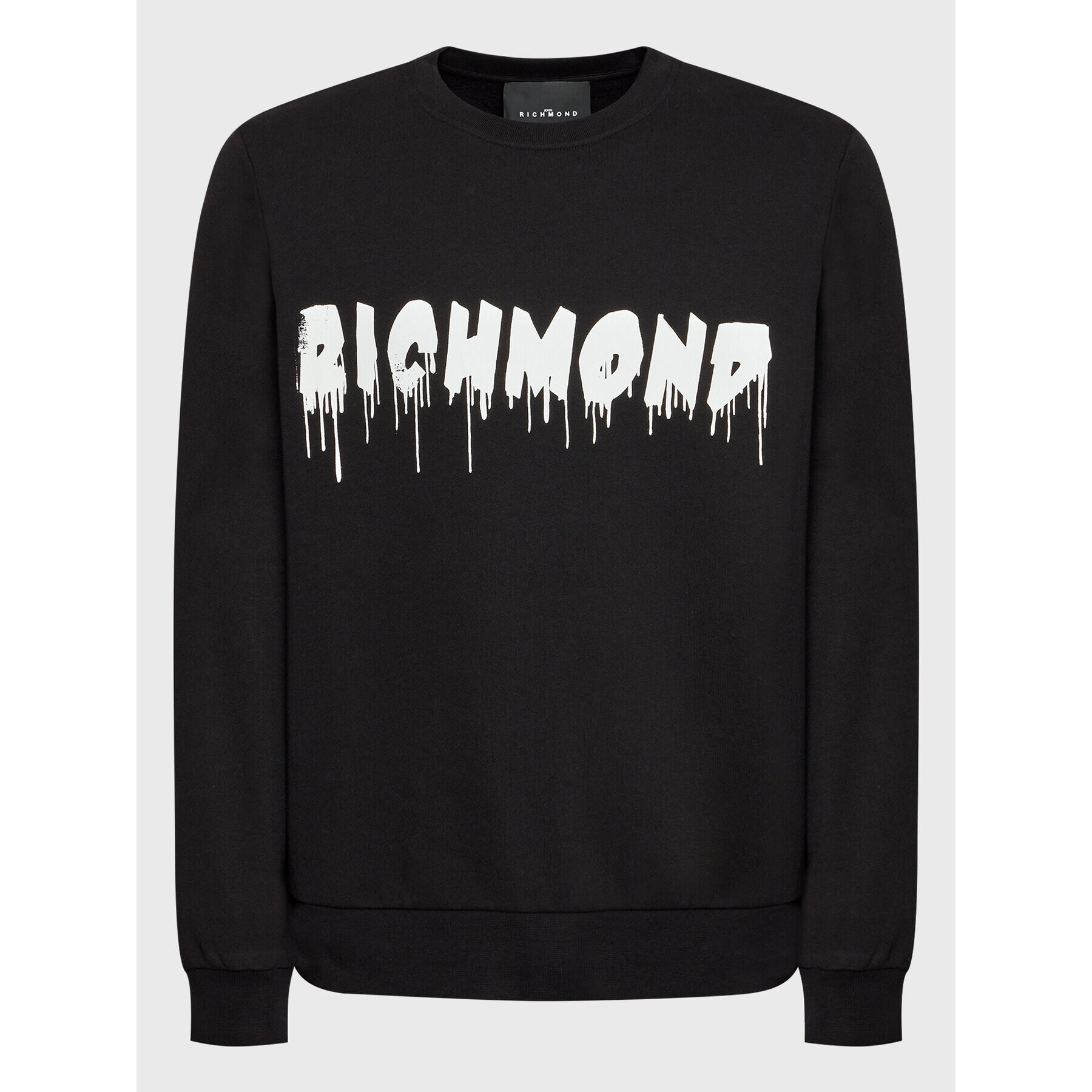 John Richmond Суитшърт RMA22071FE Черен Regular Fit - Pepit.bg