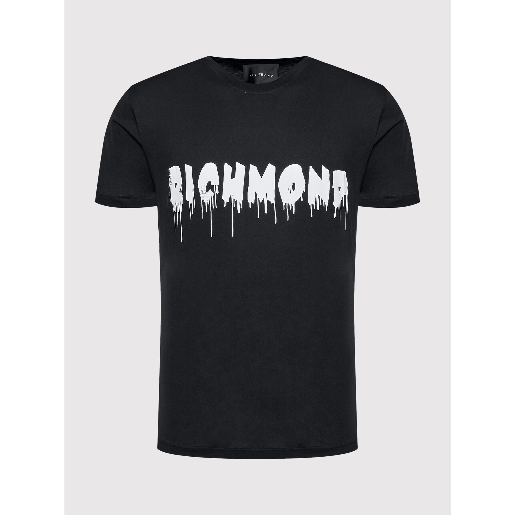 John Richmond Тишърт RMA22074TS Черен Regular Fit - Pepit.bg