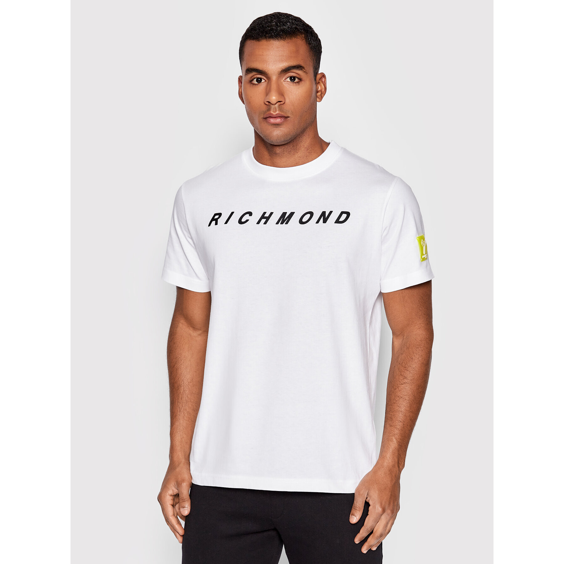 John Richmond Тишърт UMA22014TS Бял Regular Fit - Pepit.bg