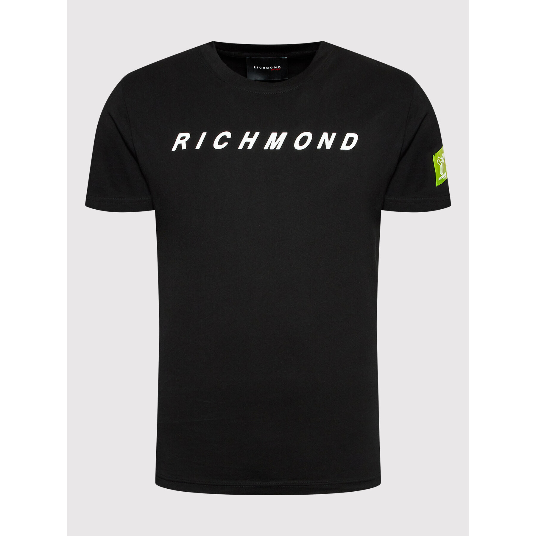 John Richmond Тишърт UMA22014TS Черен Regular Fit - Pepit.bg