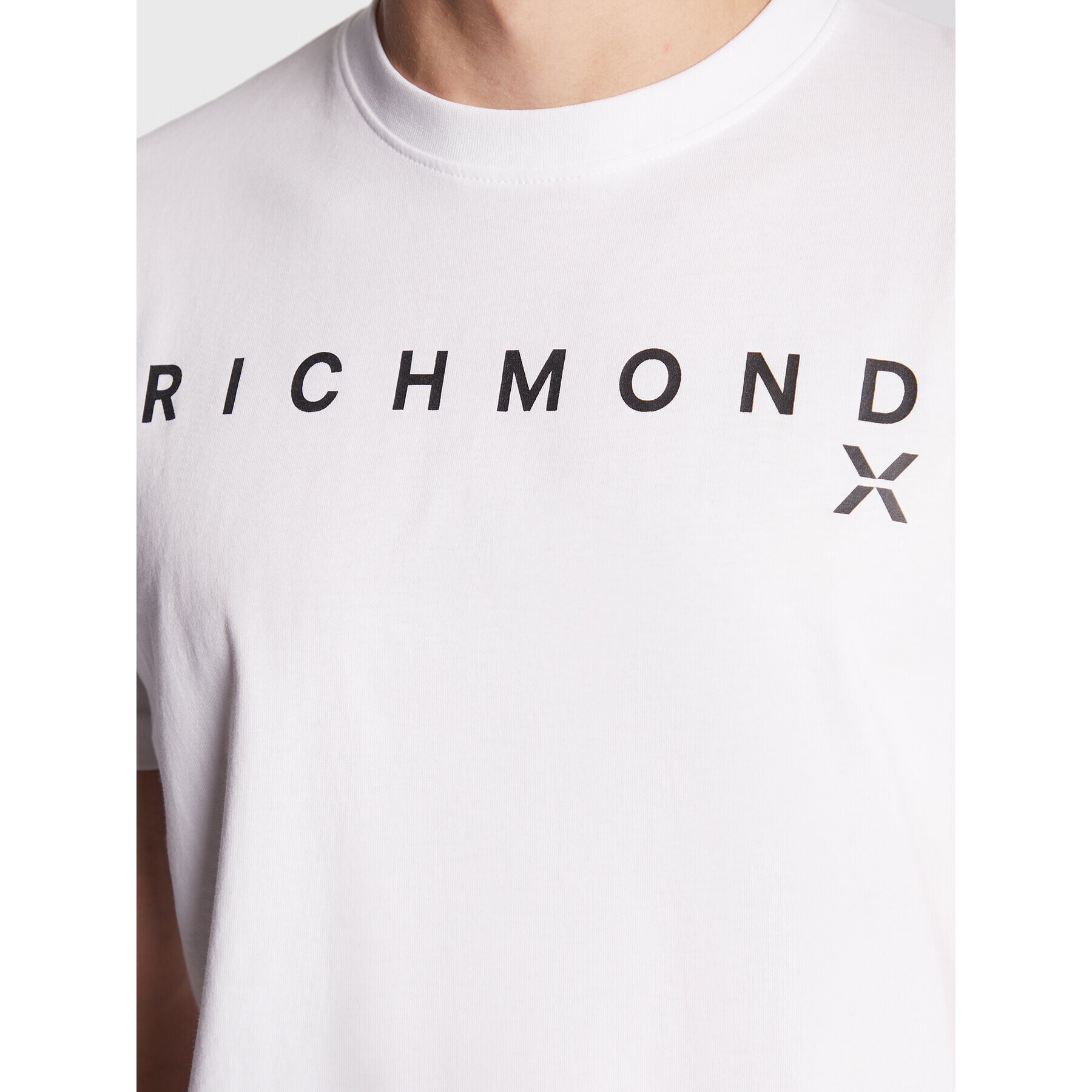 John Richmond Тишърт UMP23024TS Бял Regular Fit - Pepit.bg