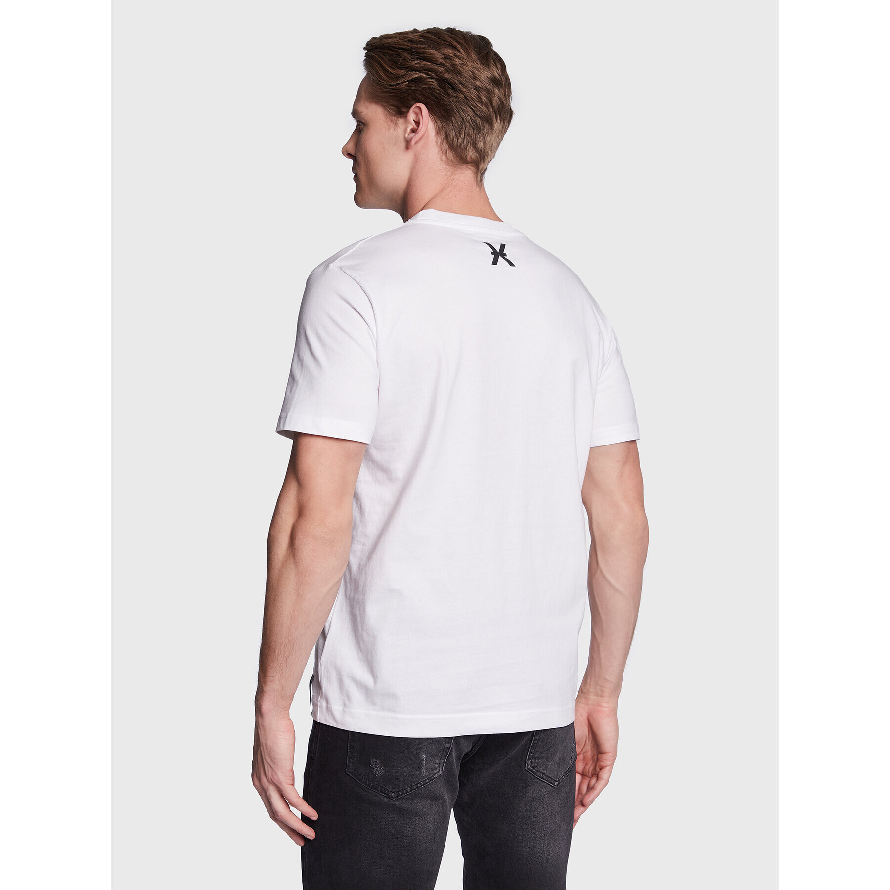 John Richmond Тишърт UMP23039TS Бял Regular Fit - Pepit.bg