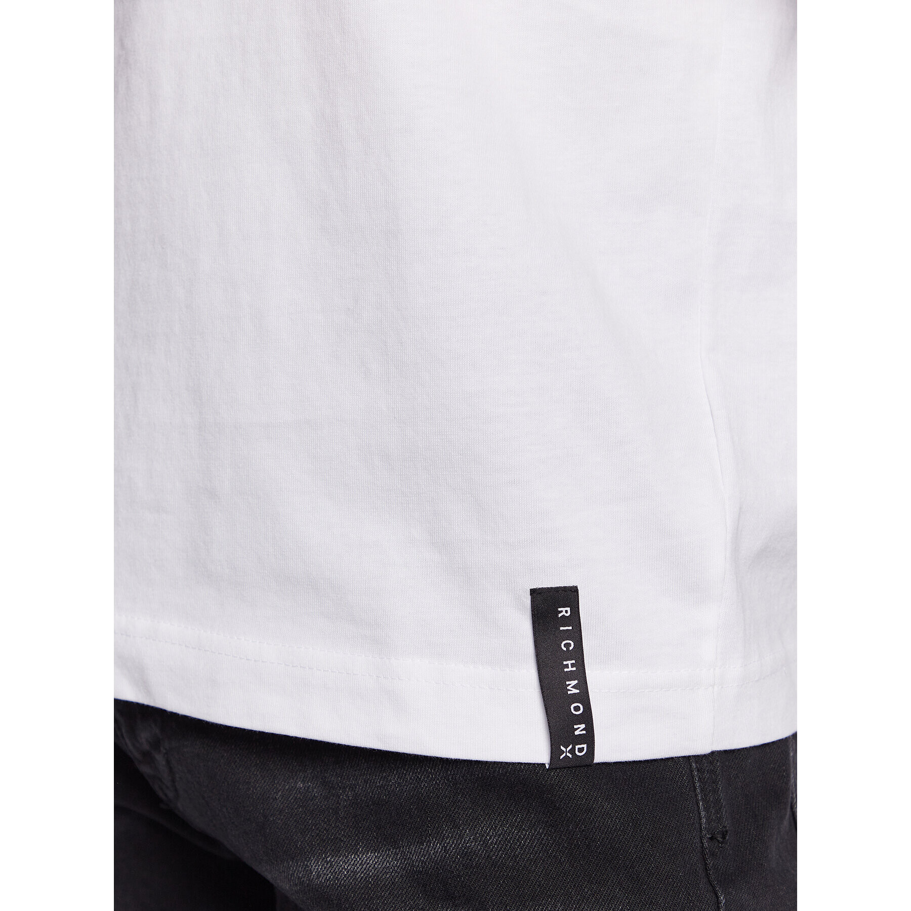John Richmond Тишърт UMP23039TS Бял Regular Fit - Pepit.bg