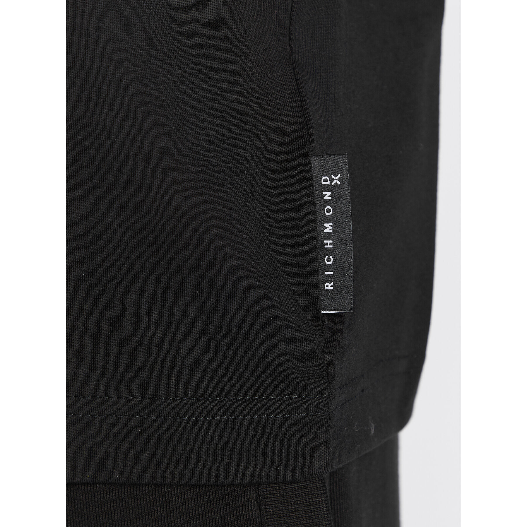 John Richmond Тишърт UMP23158TS Черен Regular Fit - Pepit.bg