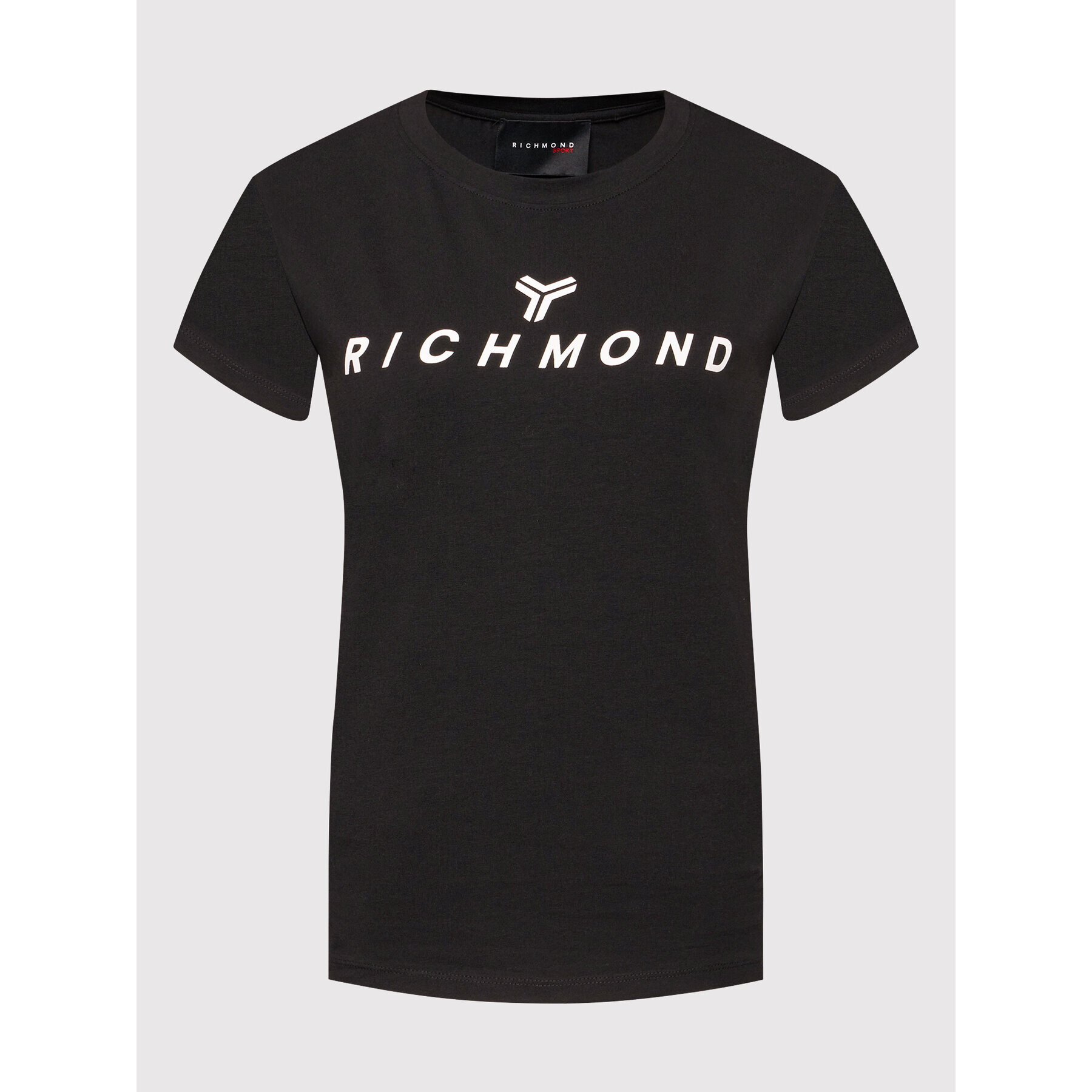 John Richmond Тишърт Winoski UWA21019TS Черен Regular Fit - Pepit.bg