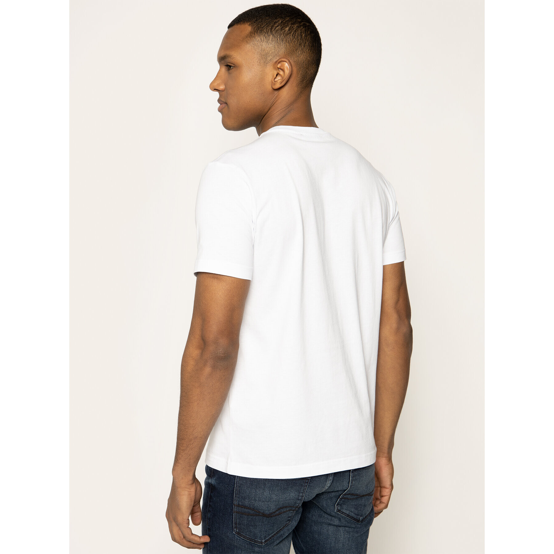 John Richmond Тишърт Zhenya RMP20015TS Бял Regular Fit - Pepit.bg