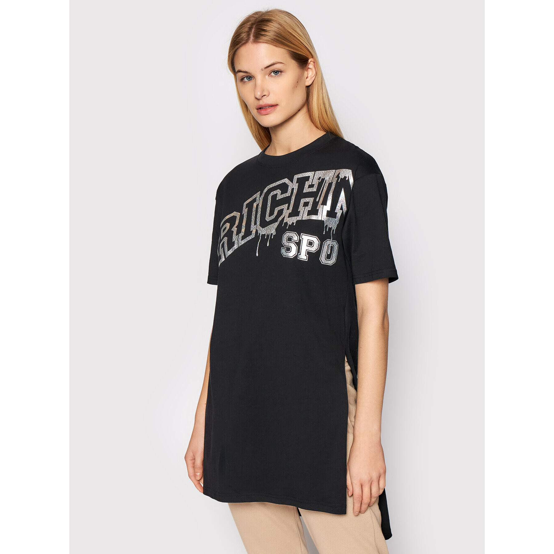 John Richmond Туника Solingen UWP22051TS Черен Regular Fit - Pepit.bg