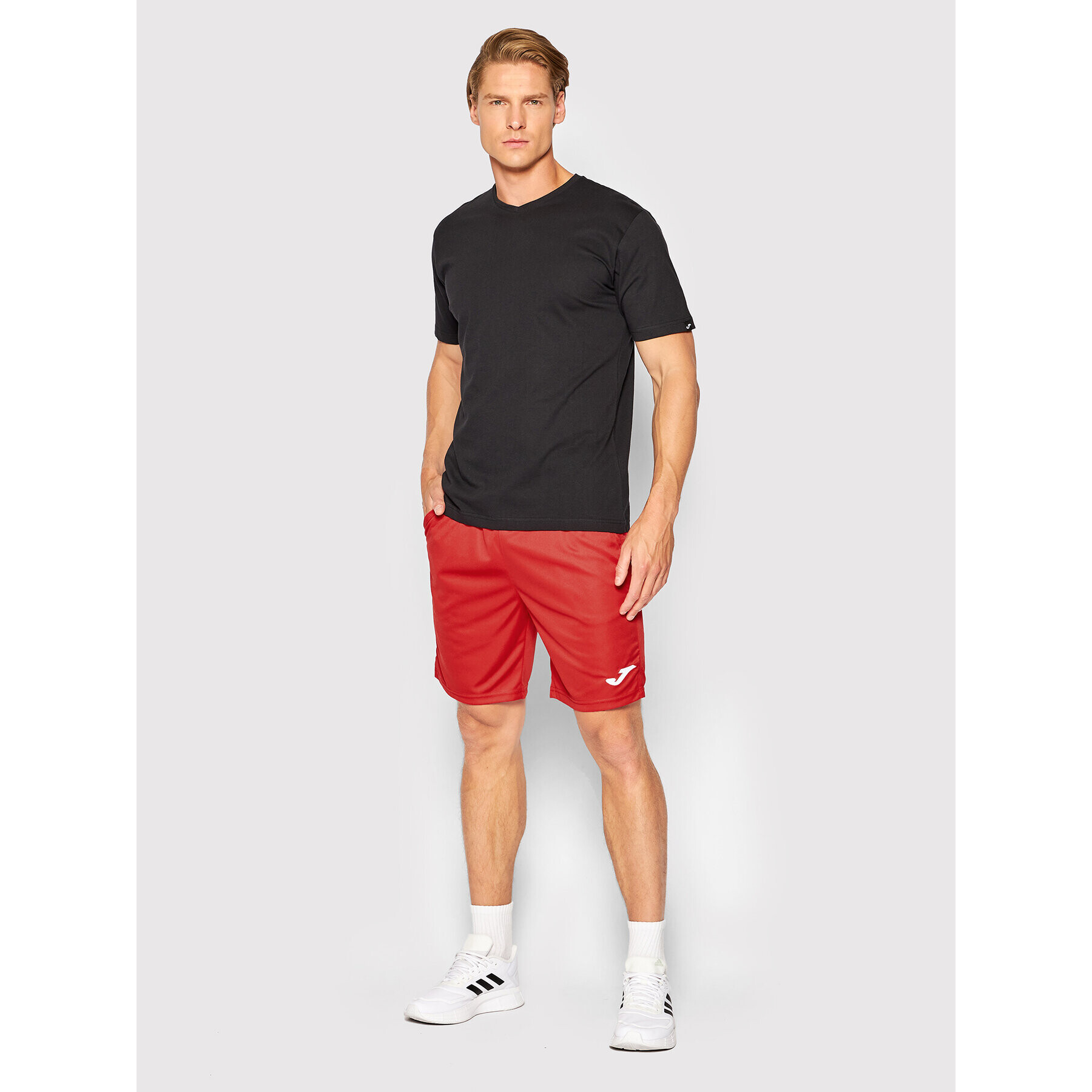 Joma Спортни шорти Drive 100438.600 Червен Regular Fit - Pepit.bg