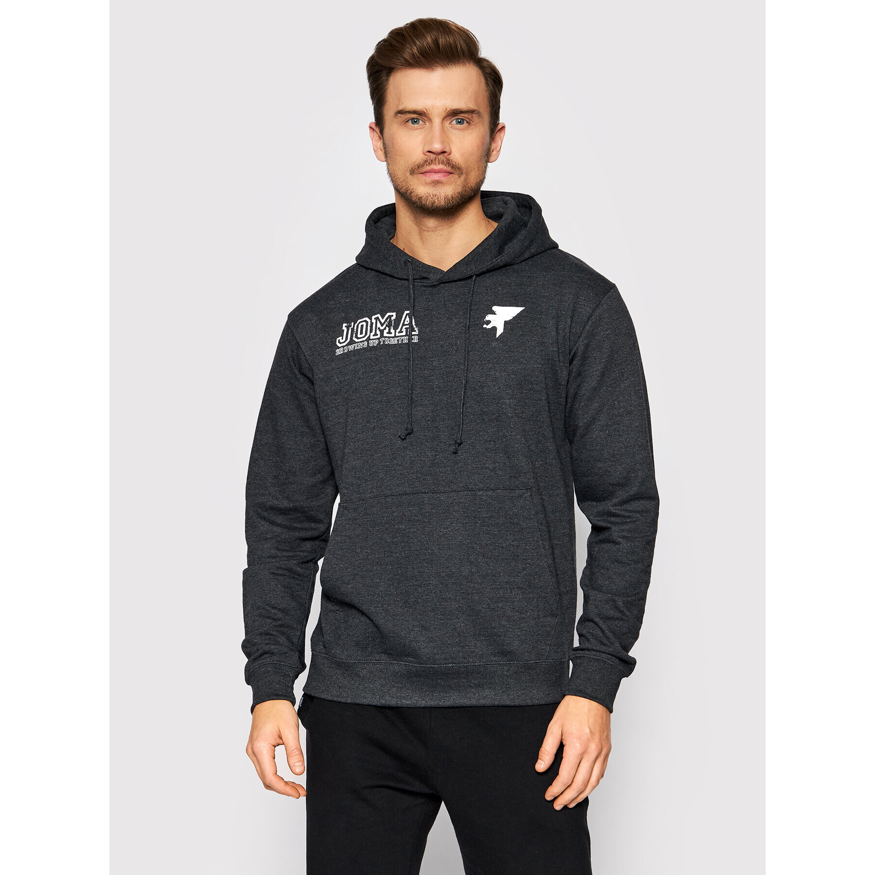 Joma Суитшърт Urban Street Hoodie 102558.150 Сив Regular Fit - Pepit.bg