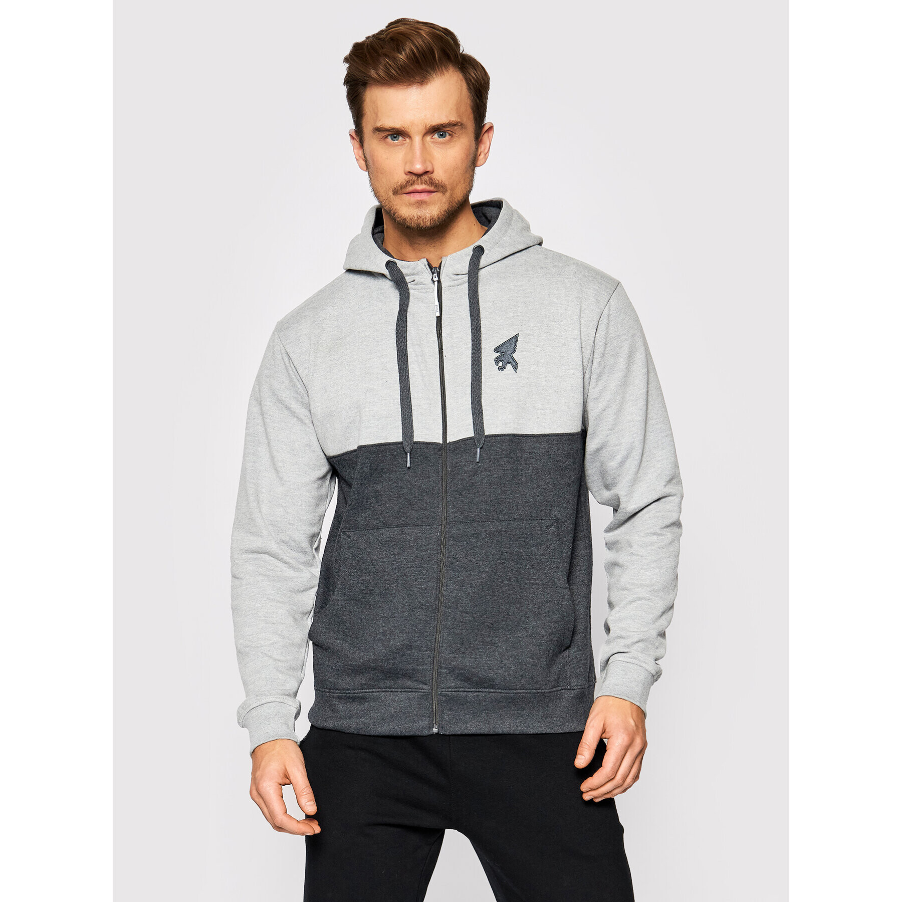 Joma Суитшърт Urban Street Zip-Up 102475.160 Сив Regular Fit - Pepit.bg