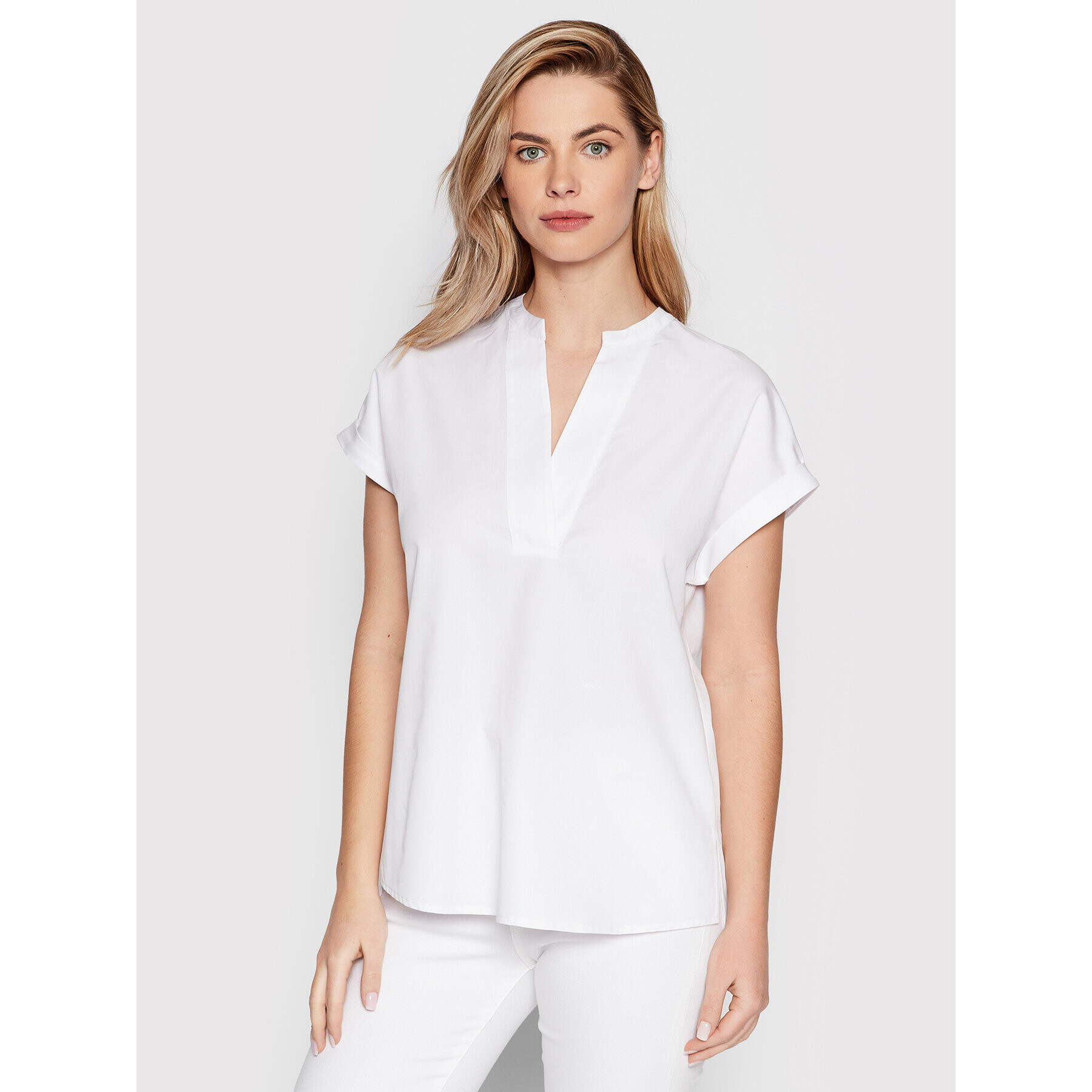 JOOP! Блуза 58 Jw222b121 30031895 Бял Regular Fit - Pepit.bg