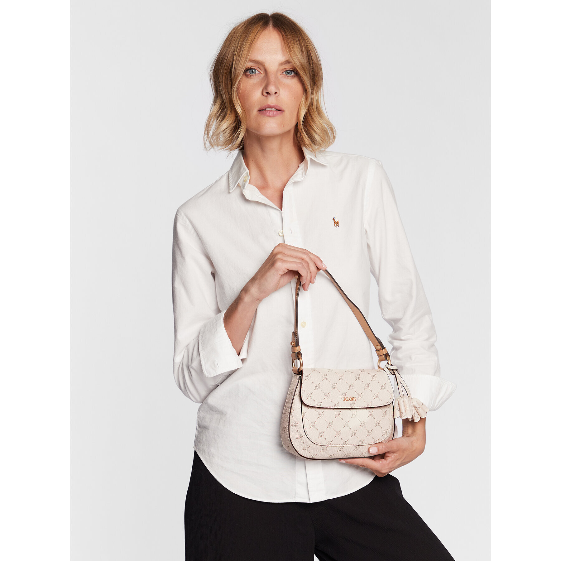 JOOP! Дамска чанта Loreen 4140006454 Бял - Pepit.bg