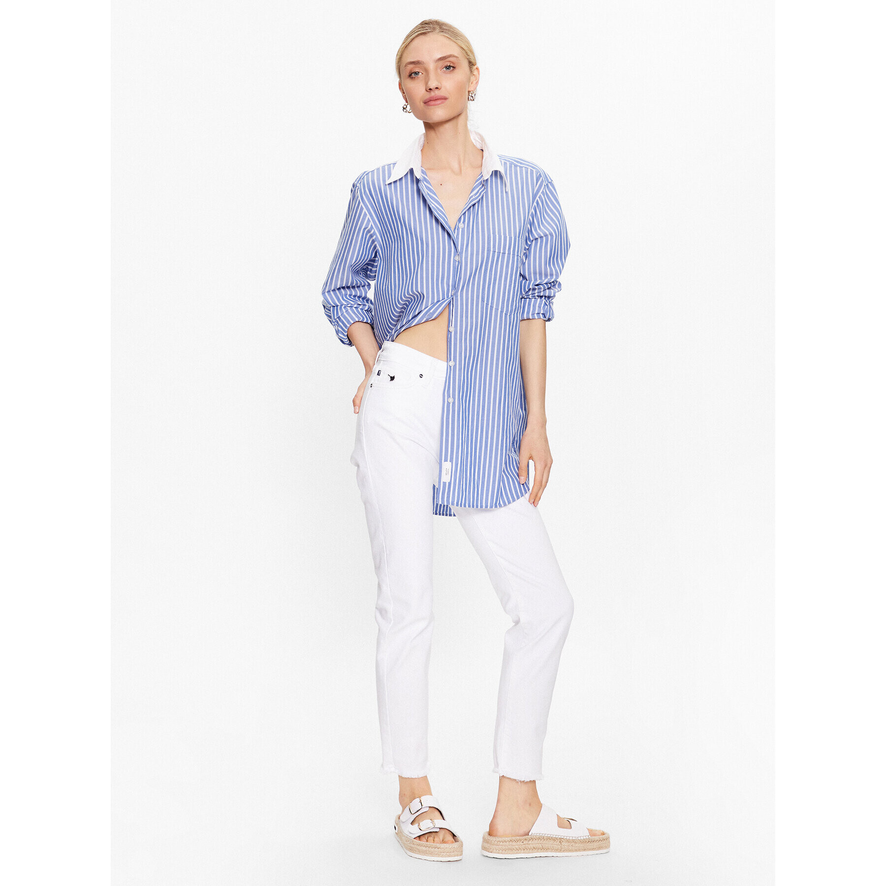 JOOP! Дънки 30037144 Бял Slim Fit - Pepit.bg