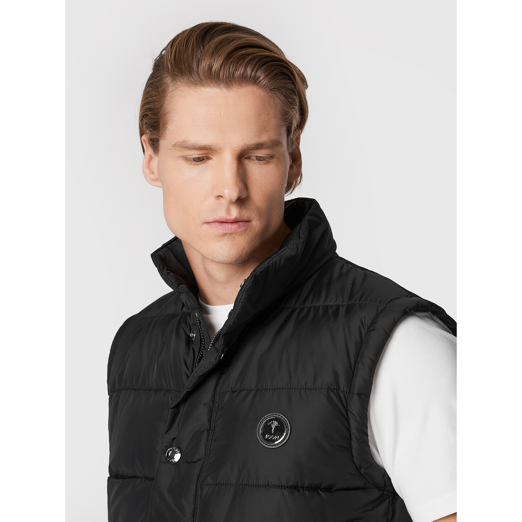 JOOP! Елек 17 J224V004 30034834 Черен Regular Fit - Pepit.bg