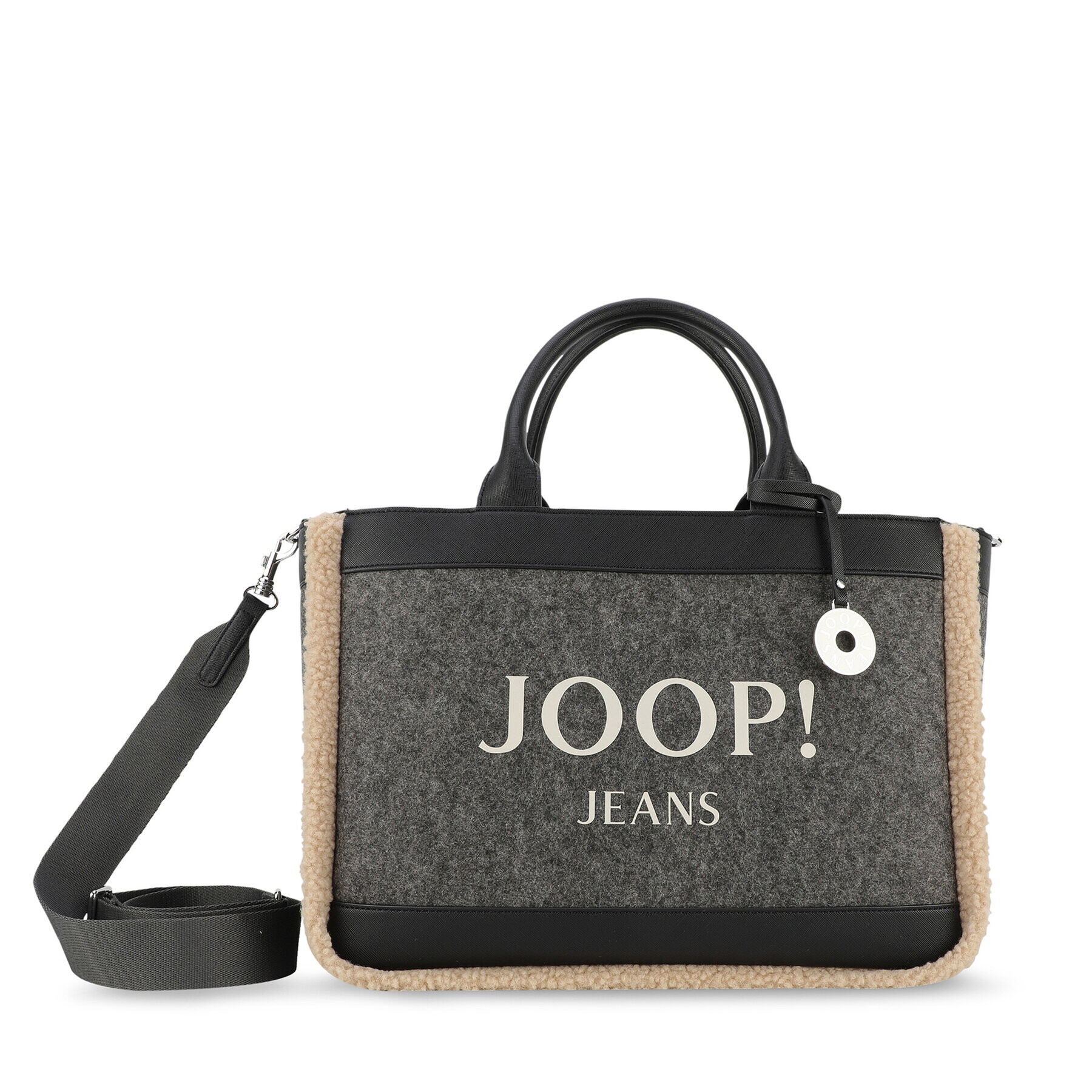 JOOP! Jeans Дамска чанта 4130000907 Сив - Pepit.bg