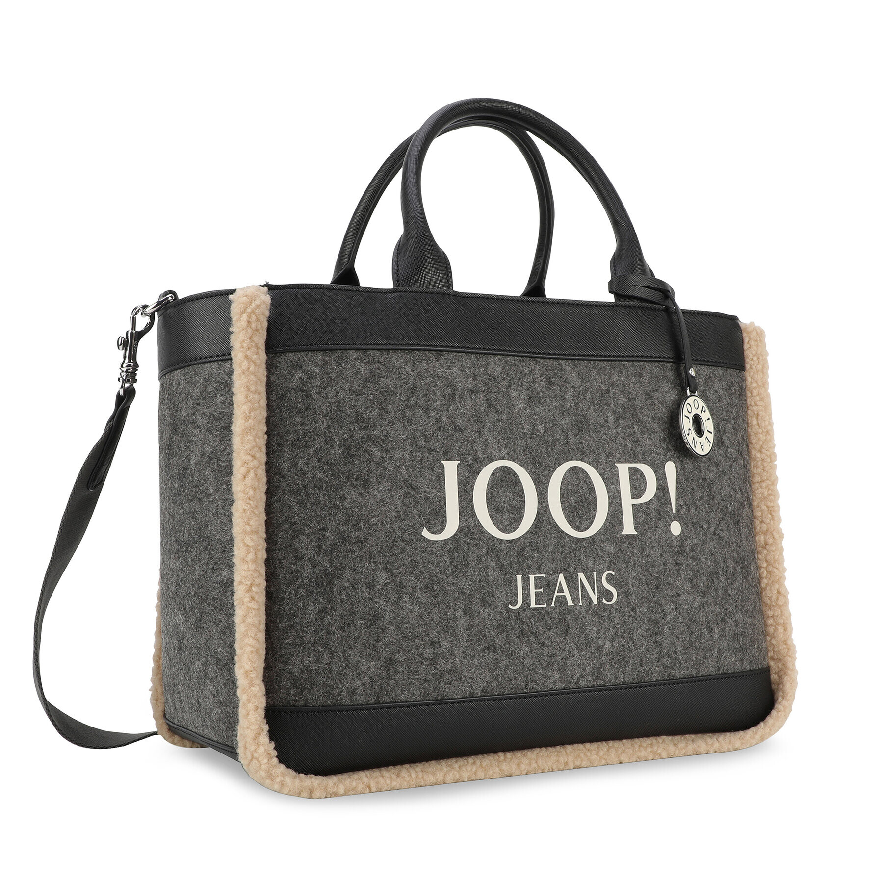 JOOP! Jeans Дамска чанта 4130000907 Сив - Pepit.bg