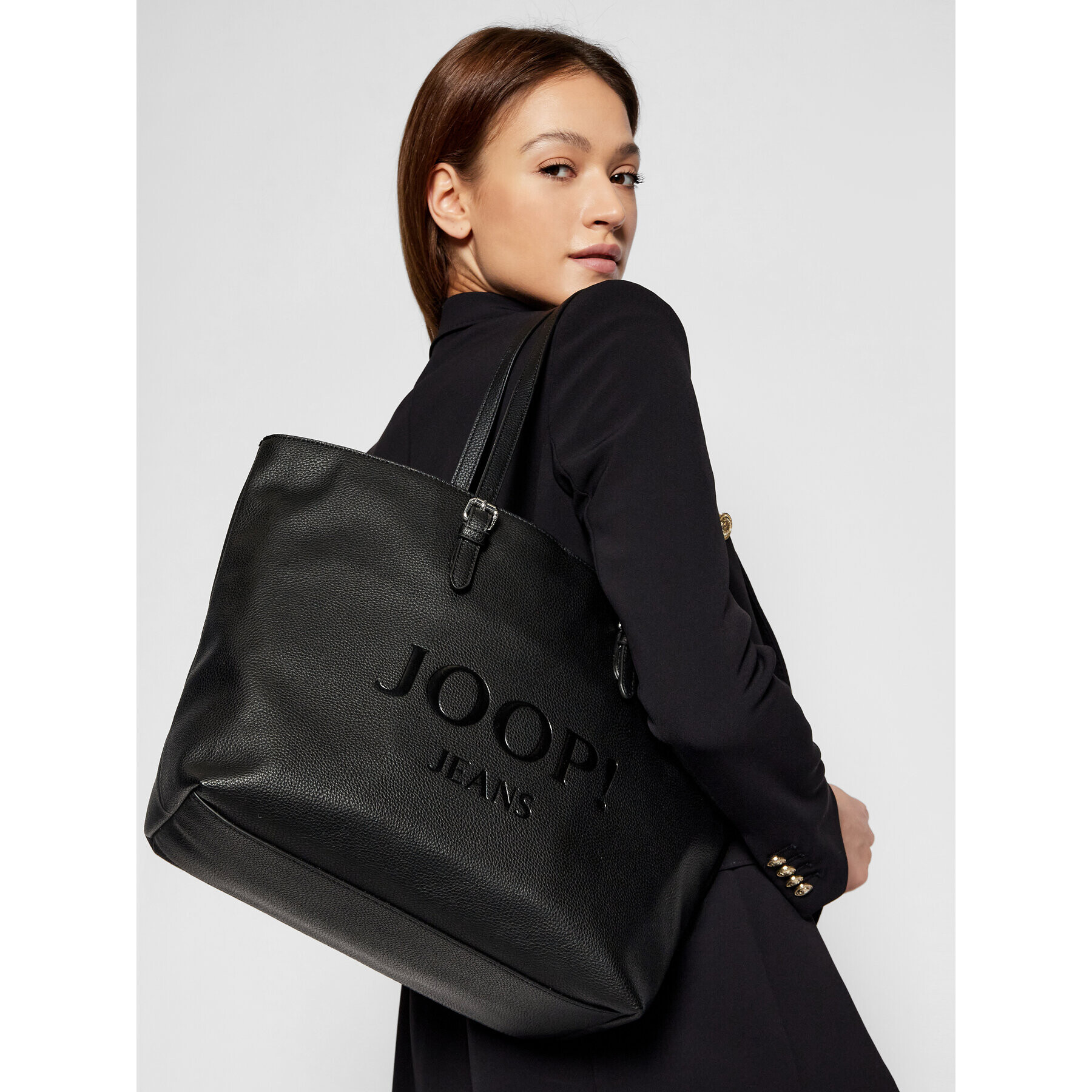 JOOP! Jeans Дамска чанта Lettera 4130000181 Черен - Pepit.bg