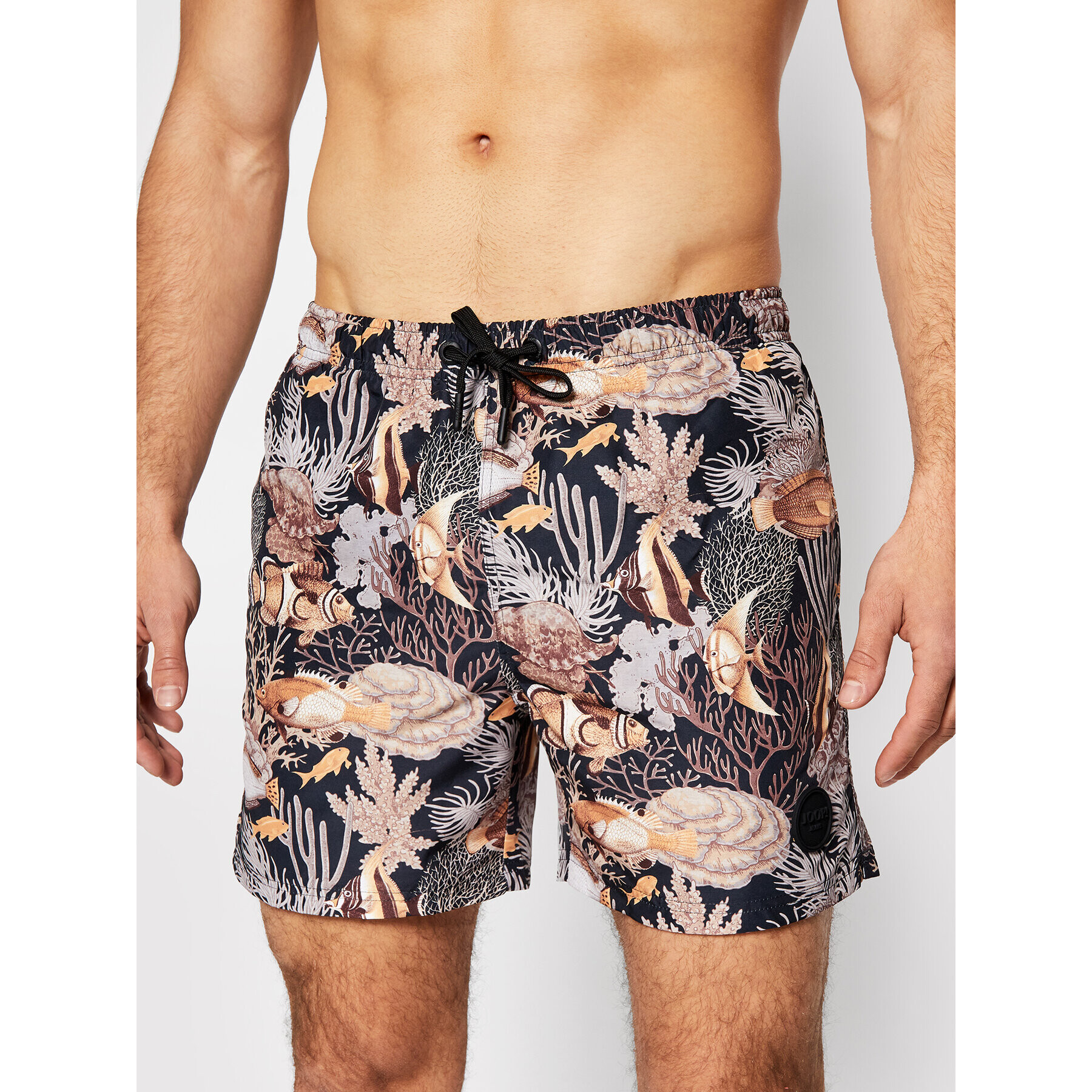 JOOP! Плувни шорти 15 Jjbt-10Matira_Beach 30025659 Кафяв Regular Fit - Pepit.bg