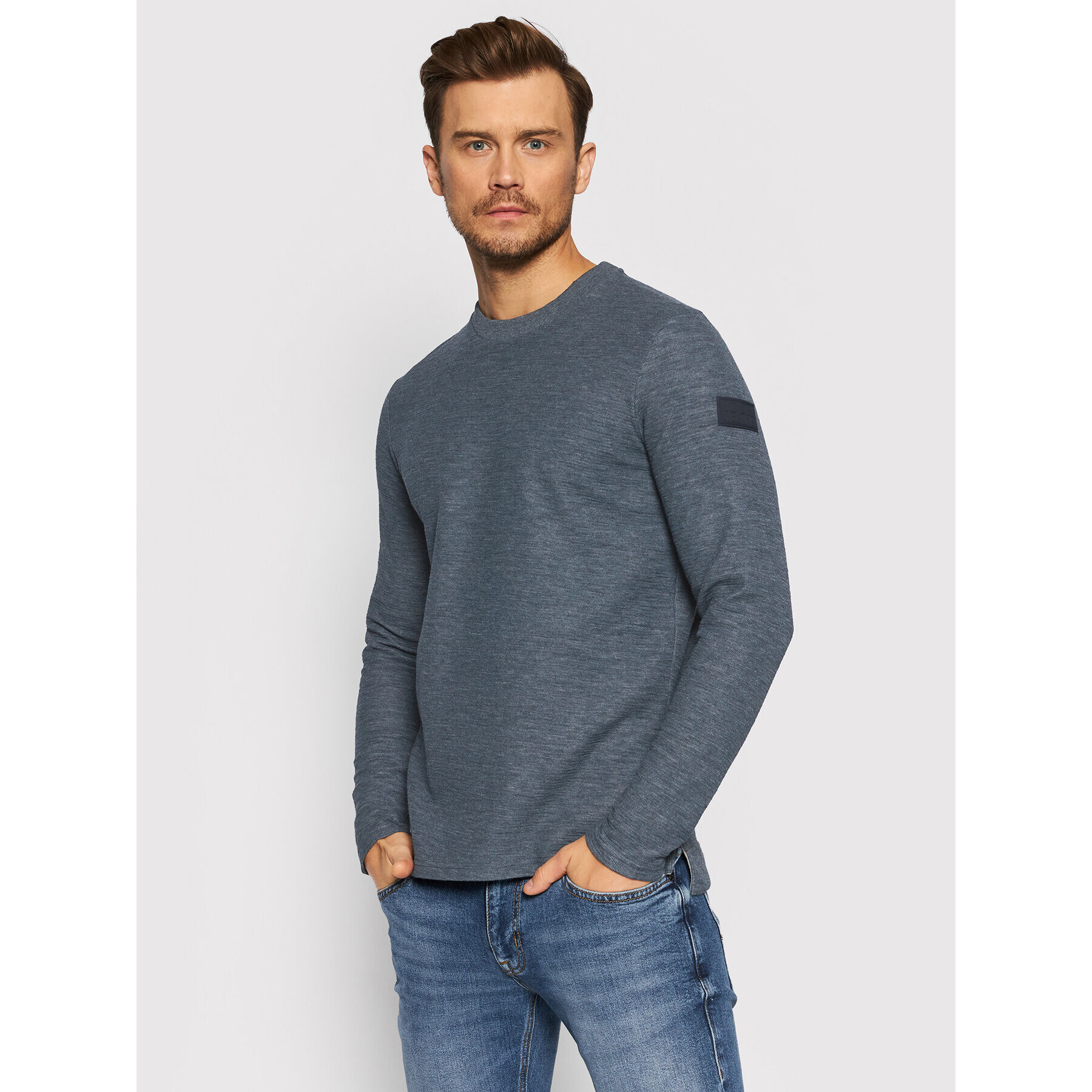 JOOP! Jeans Пуловер 15 JJJ-34Sebastian 30027883 Тъмносин Regular Fit - Pepit.bg